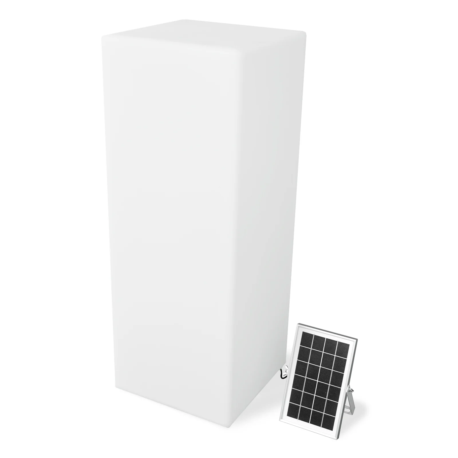 80cm Outdoor Solar LED Column Light with Remote Control