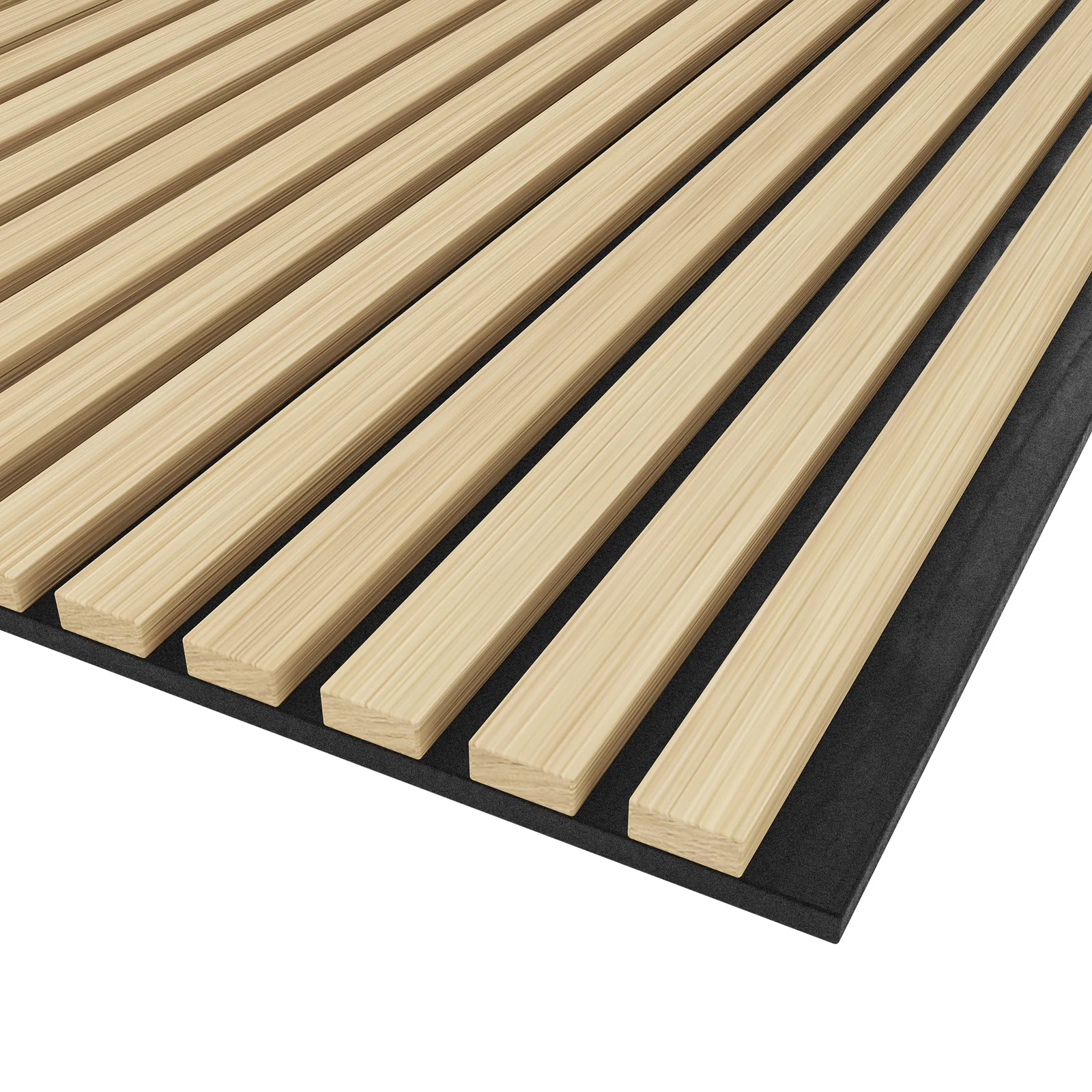 Agoran 240cm Acoustic Slat Wall Panel Set of 2 in Oak - Image 8