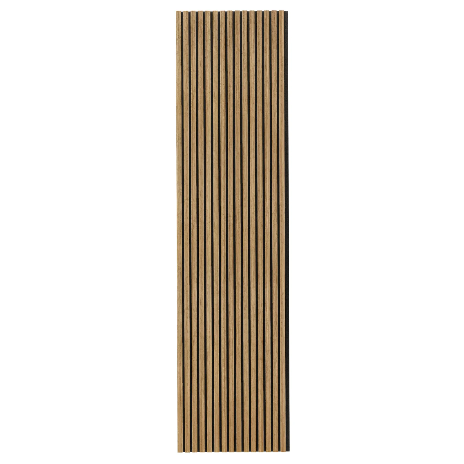 Agoran 270cm Acoustic Slat Wall Panel Set of 2 in Natural - Image 5