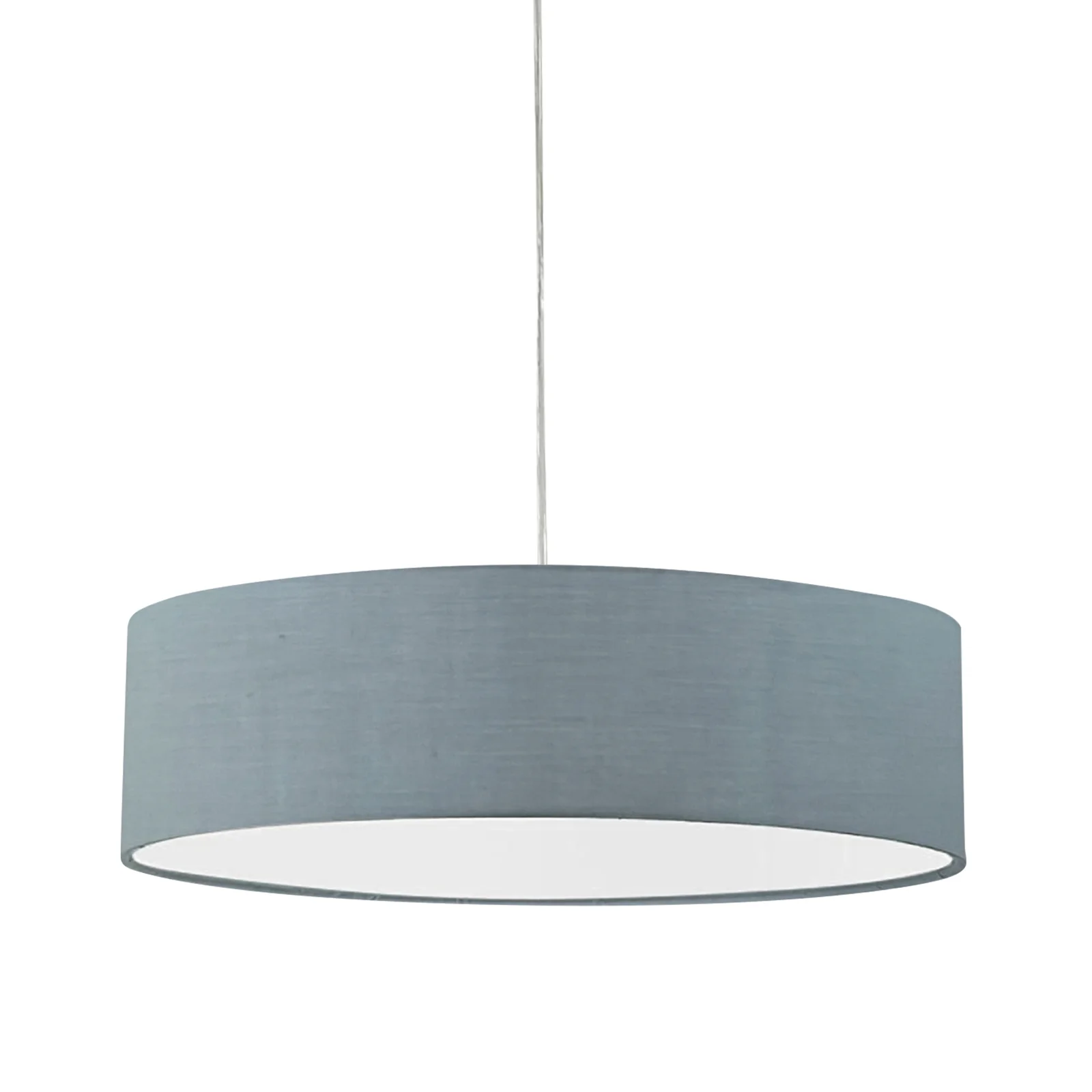 Akiko 3-Light Metal Pendant in Light Grey