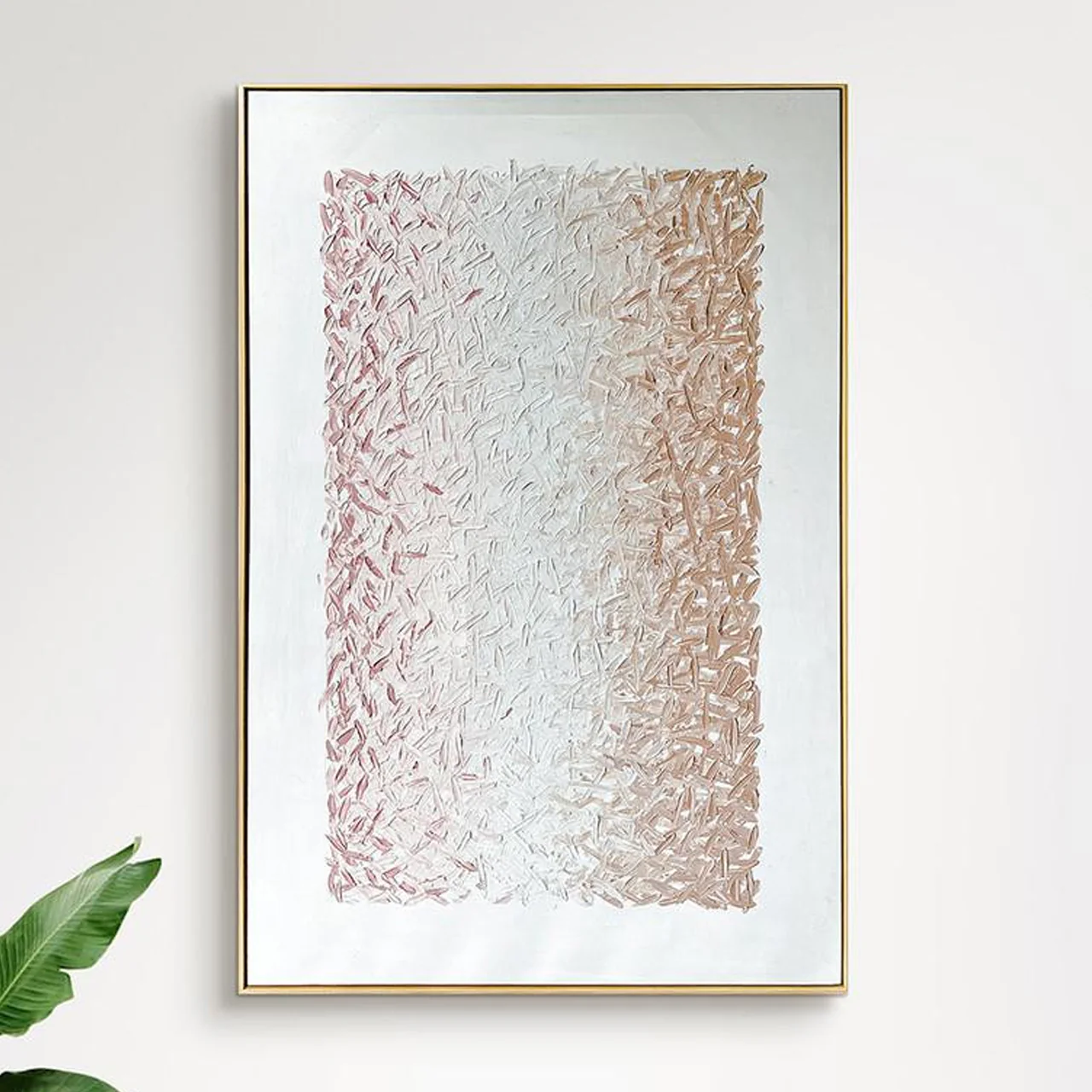 Amelia 100x150cm Framed Textured Canvas 3D Wall Art - Image 2