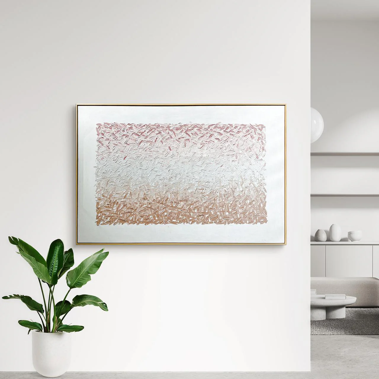 Amelia 120x180cm Framed Textured Canvas 3D Wall Art - Image 2