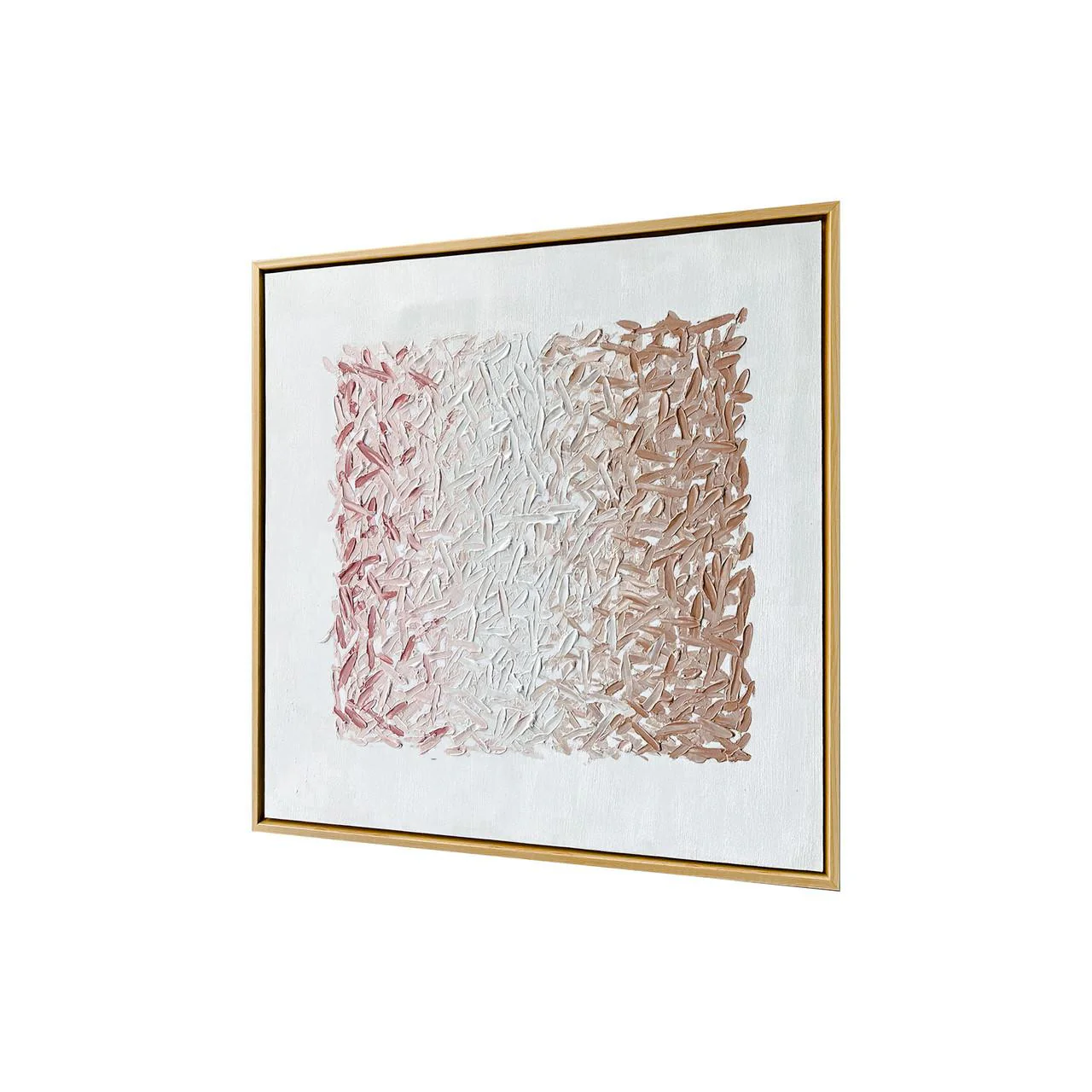 Amelia 80x80cm Framed Textured Canvas 3D Wall Art - Image 7