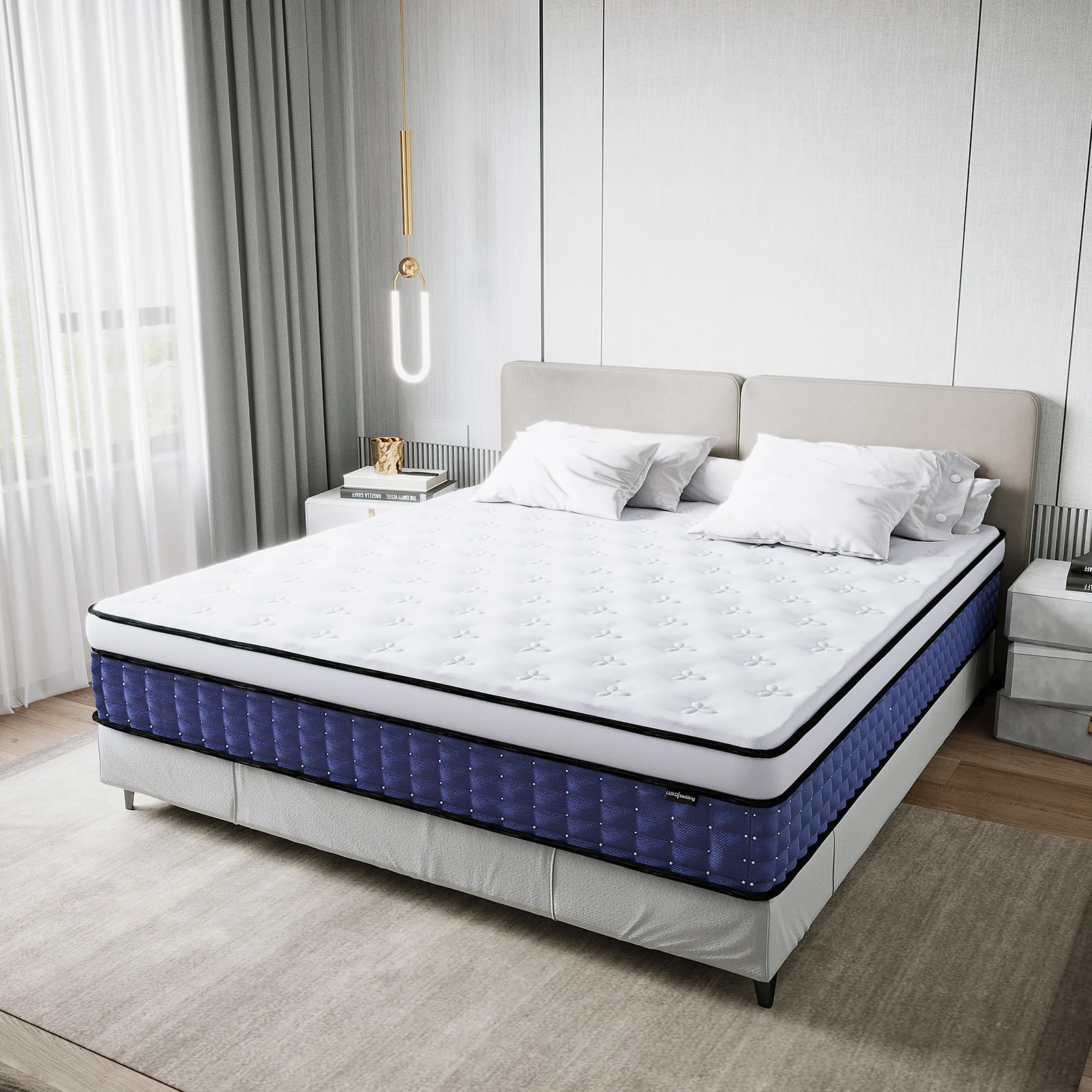 Antheia King 32cm Euro Top Memory Foam Latex Mattress - Image 3