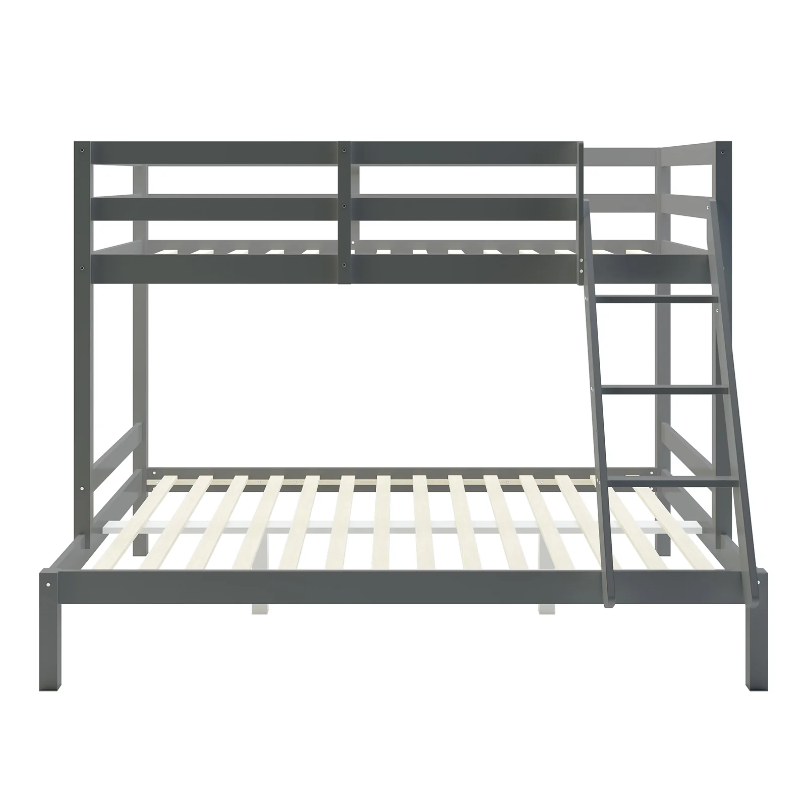 Antonia Solid Pine Wood Triple Bunk Bed in Grey - Image 4