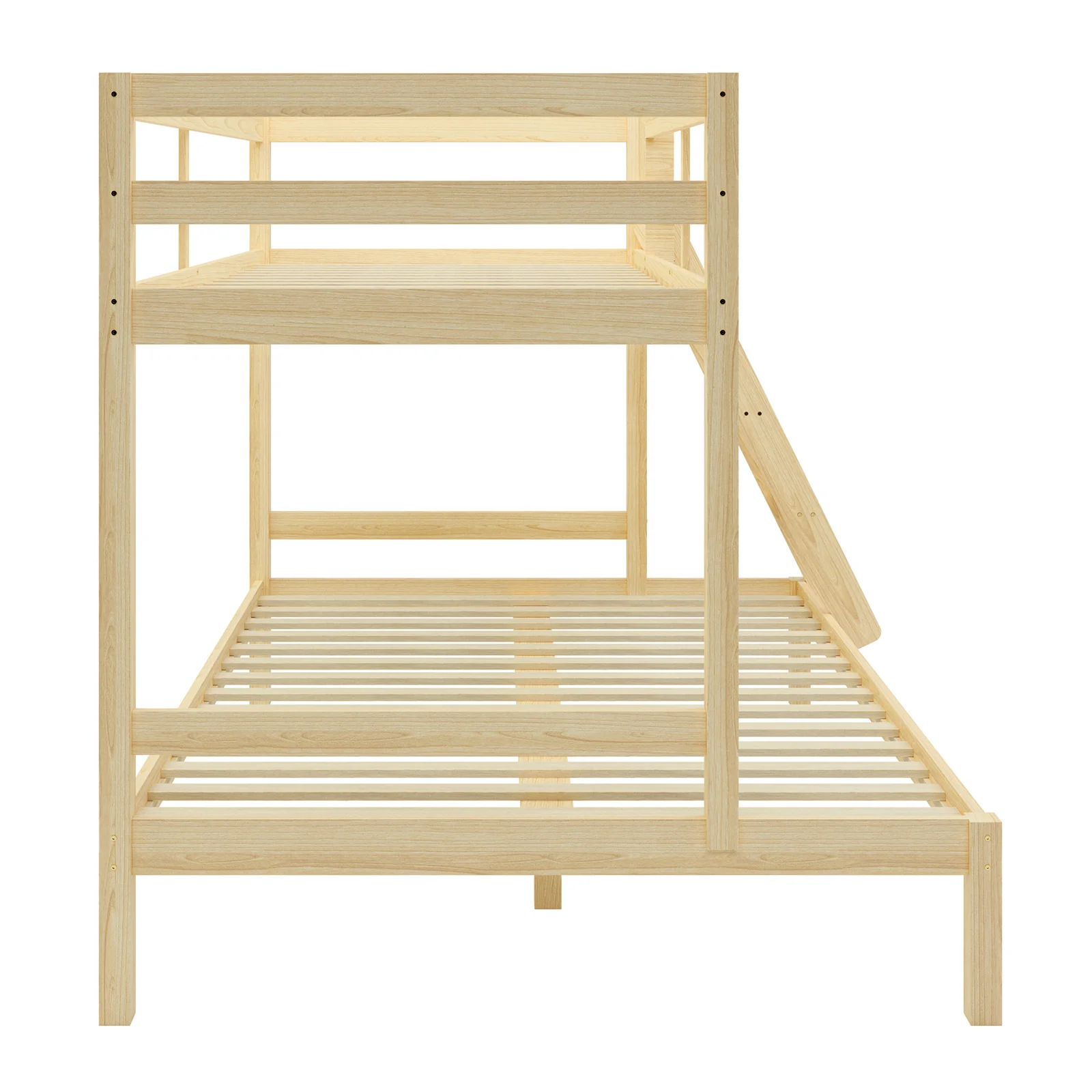 Antonia Solid Pine Wood Triple Bunk Bed in Natural - Image 13