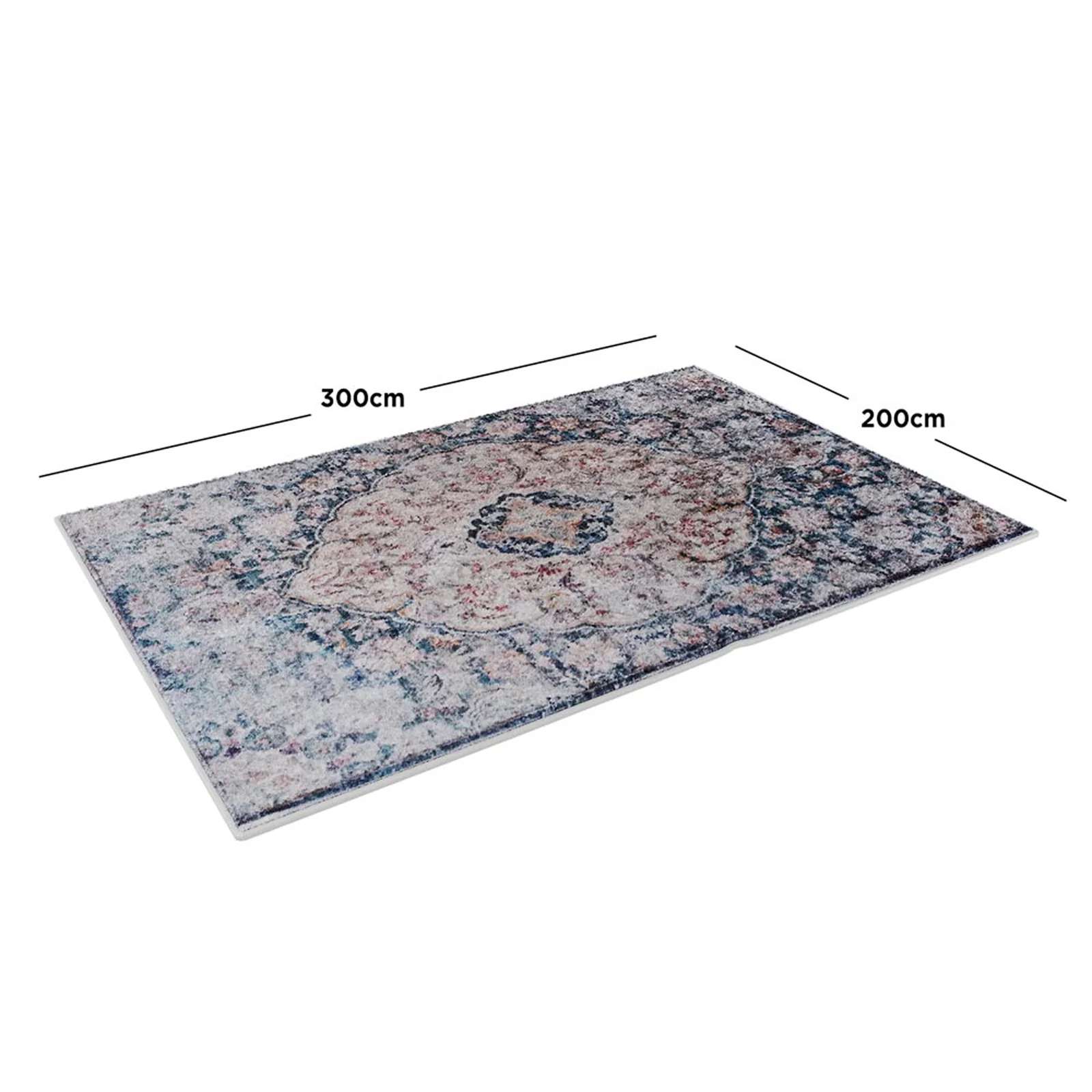 Ariza 200cmx300cm Large Persian Silky Indoor Floor Rug - Image 8
