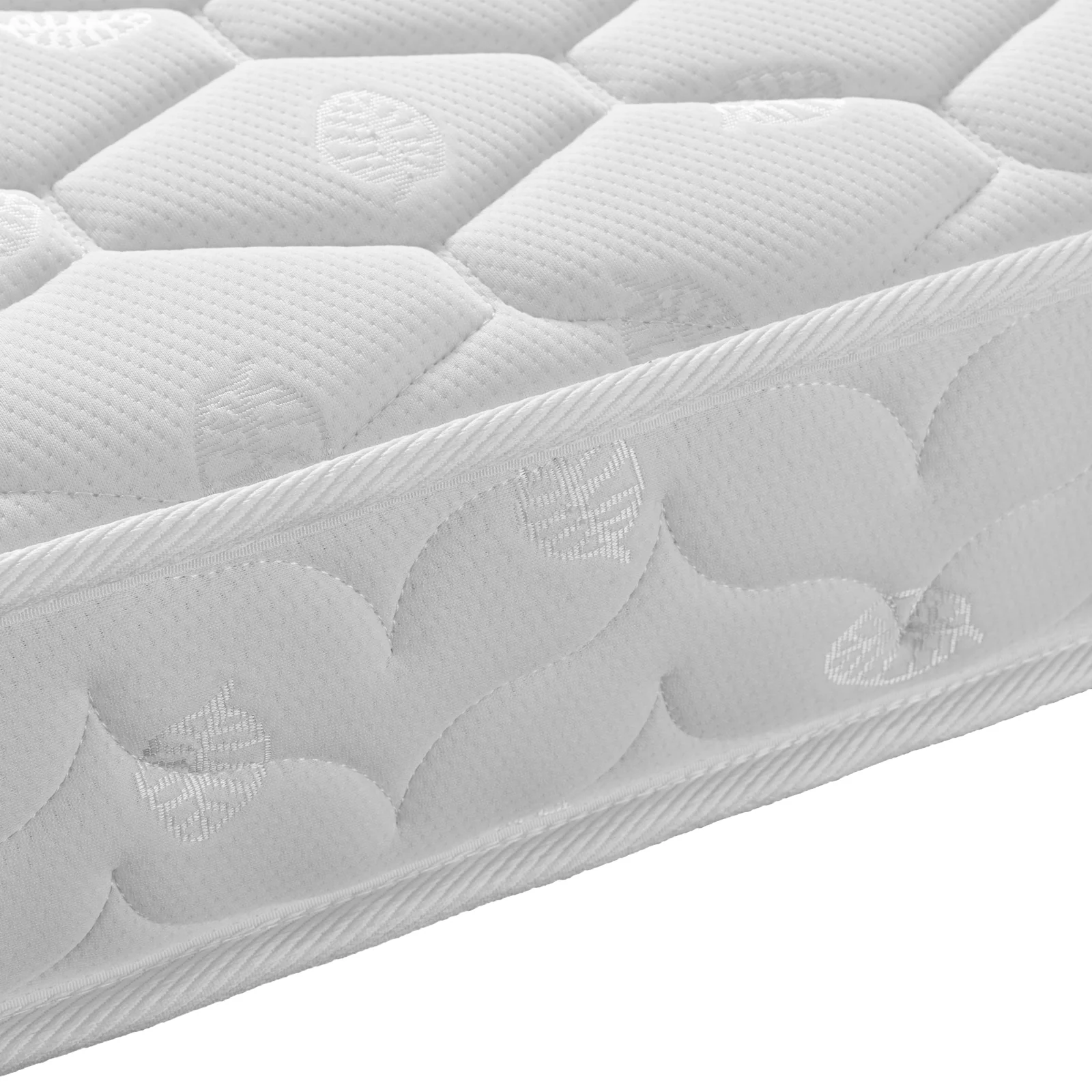 Aron & Thermis Bunk Bed & Mattress Set in White & Natural - Image 17