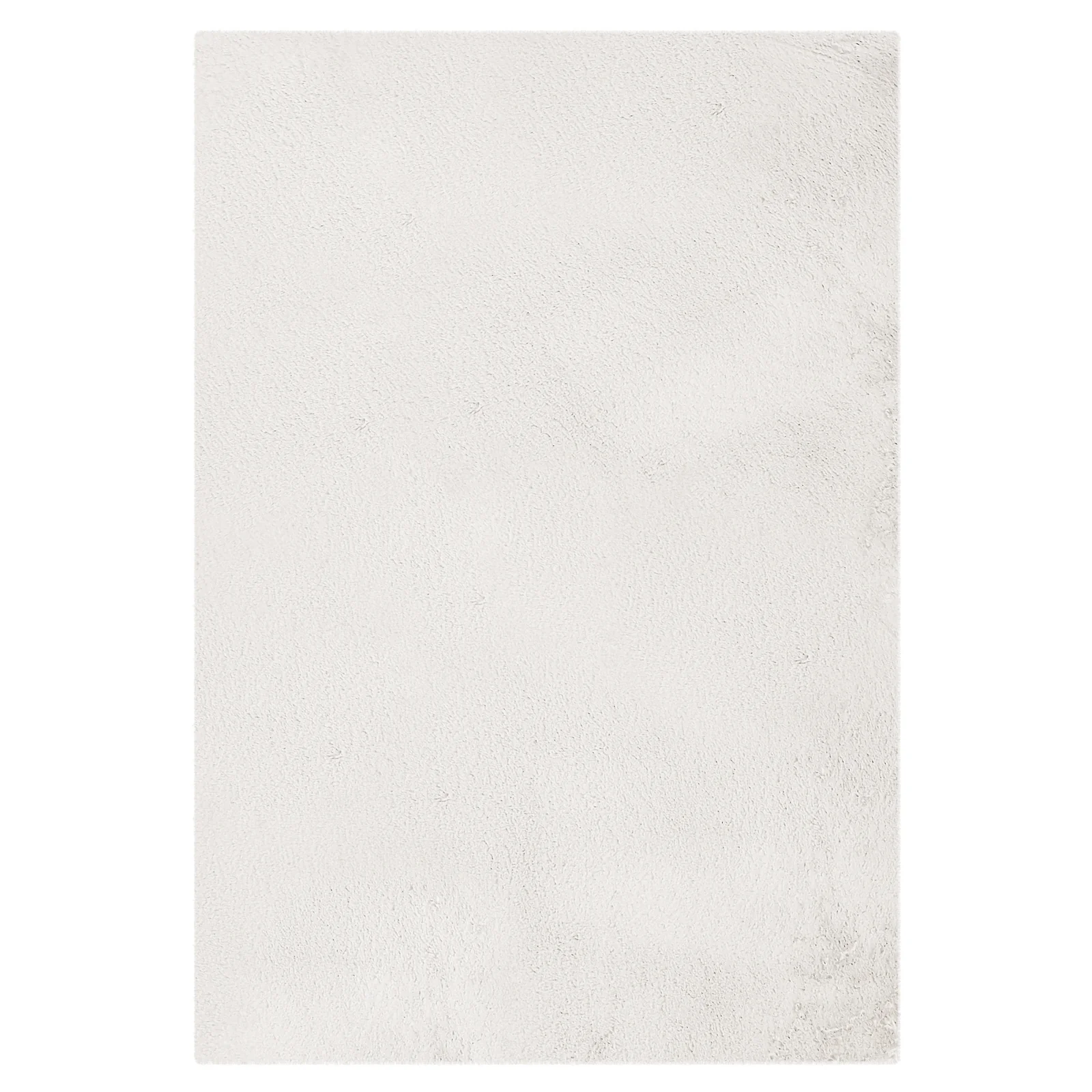 Azaliya 200x300cm Faux Rabbit Fur Floor Rug in Cream White