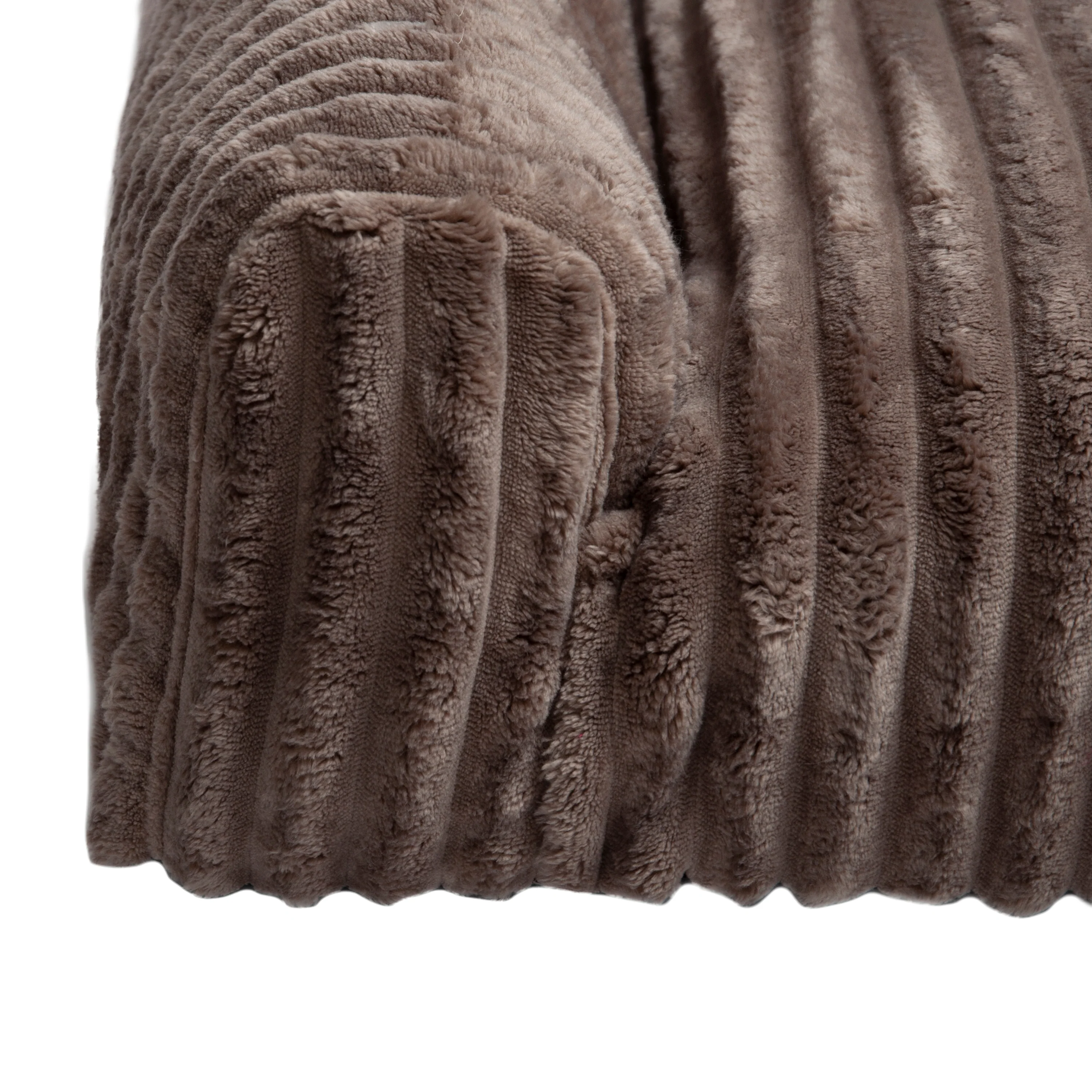 Barnaby Large Orthopaedic Corduroy Dog Bed in Brown - Image 10