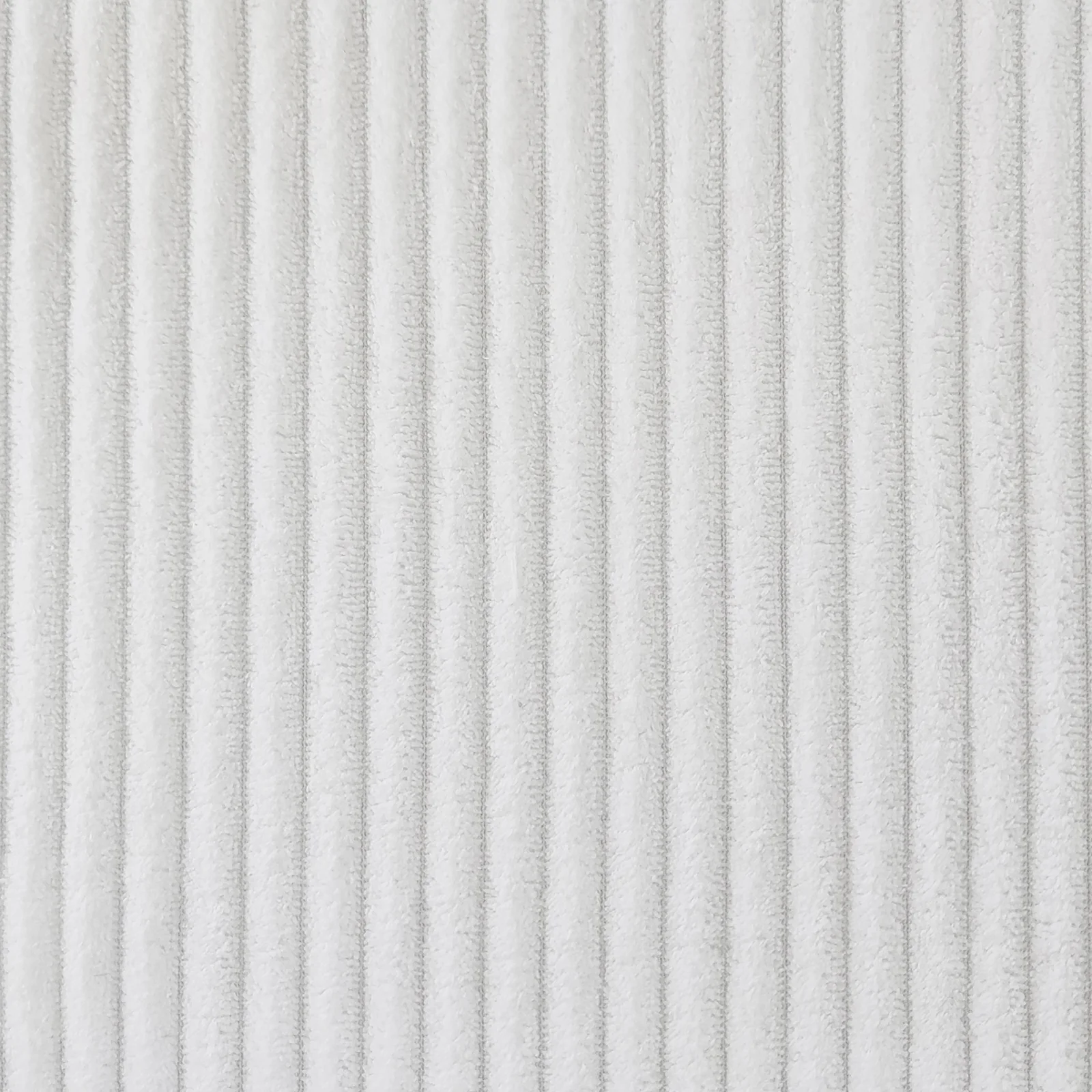 Bengtaz Corduroy Curved Accent Chair in Snow White - Image 11