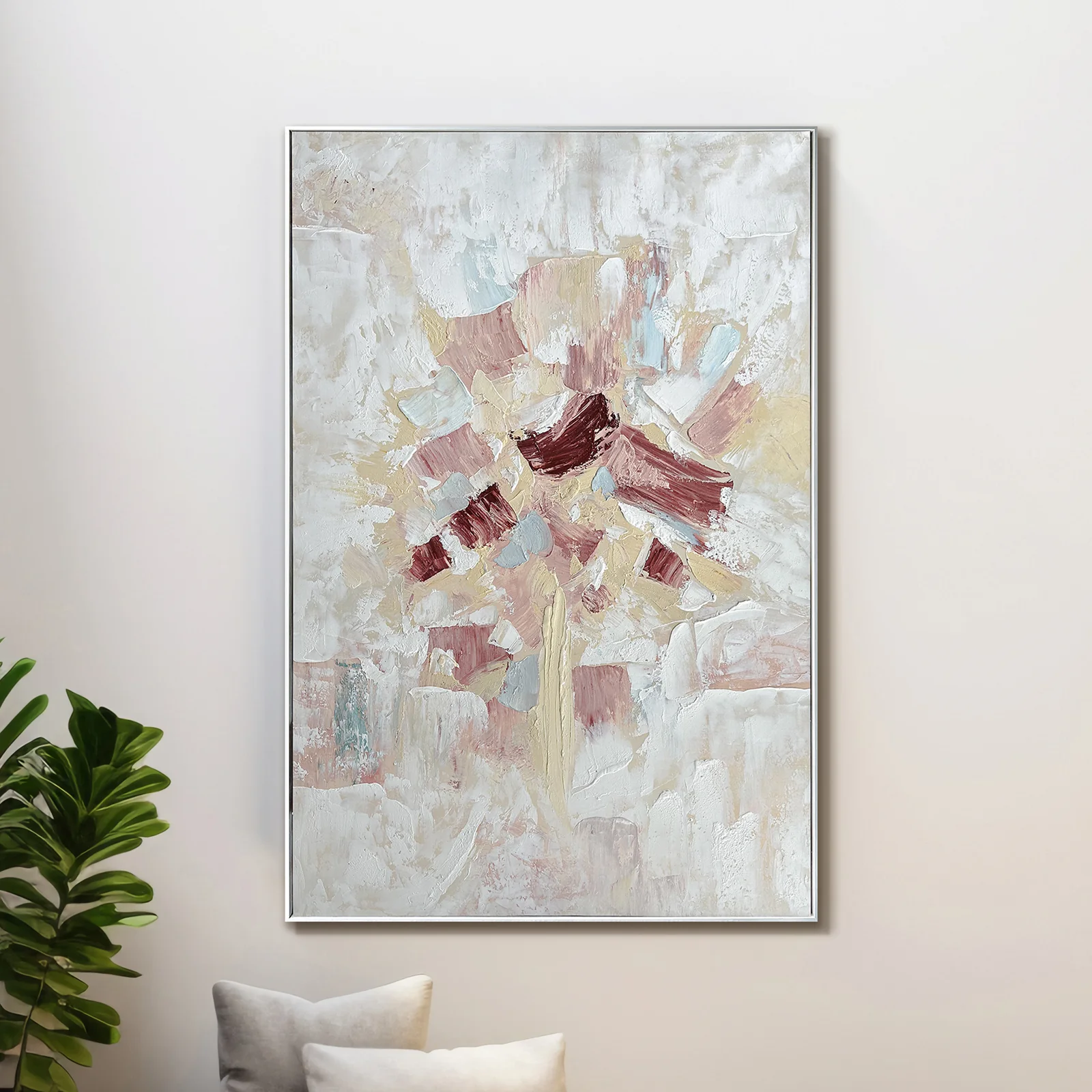 Bloom 100x150cm Framed Textured Canvas 3D Wall Art - Image 2