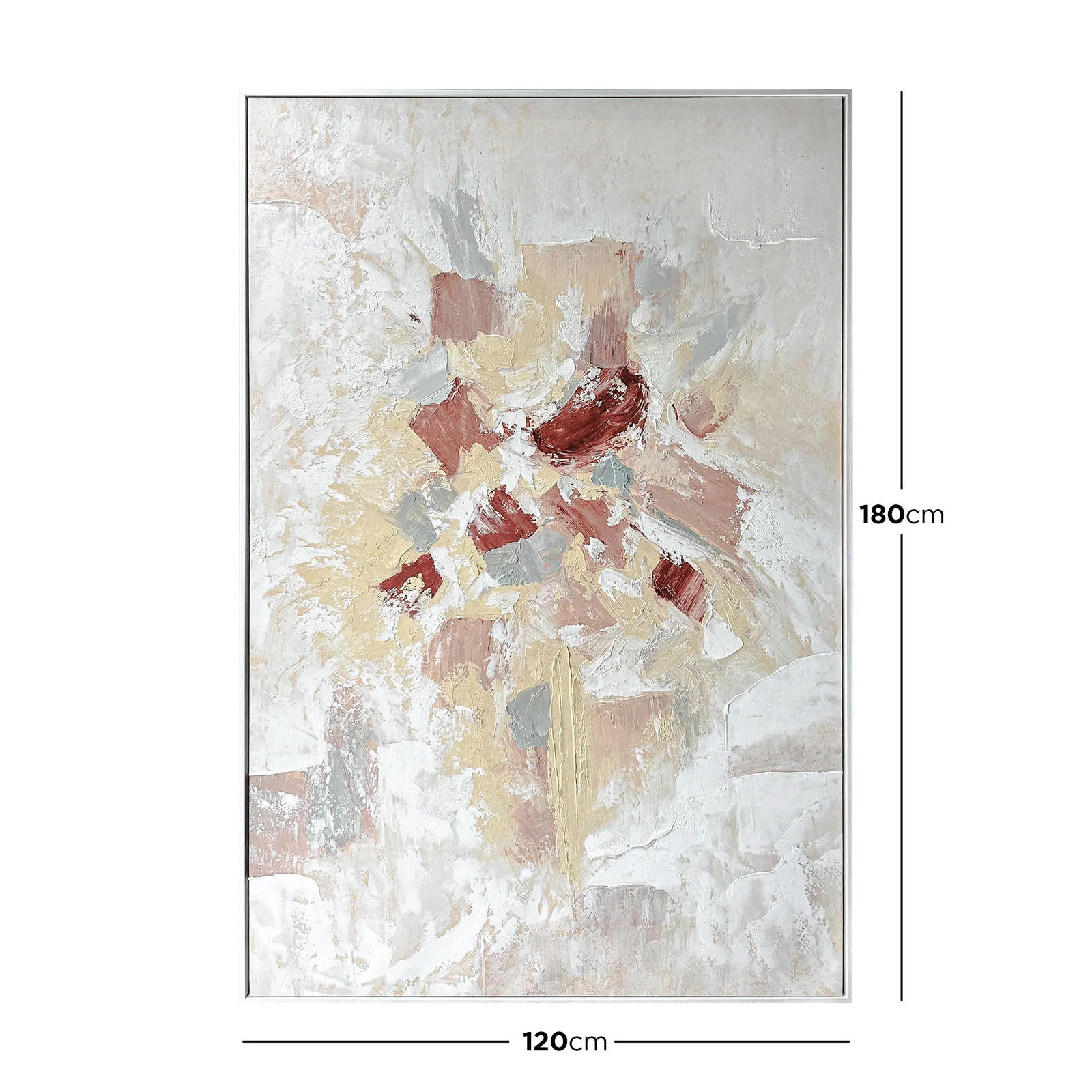 Bloom 120x180cm Framed Textured Canvas 3D Wall Art - Image 3
