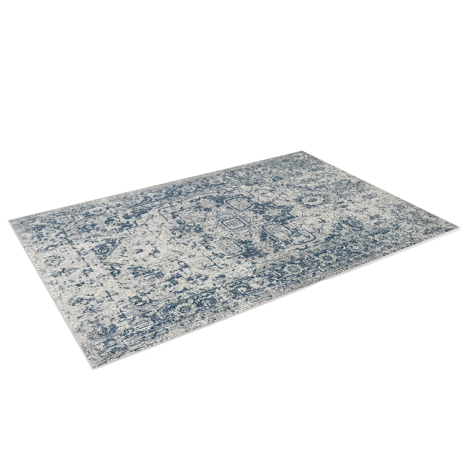 Boda 200x300cm Distressed Persian Silky Indoor Floor Rug - Image 4