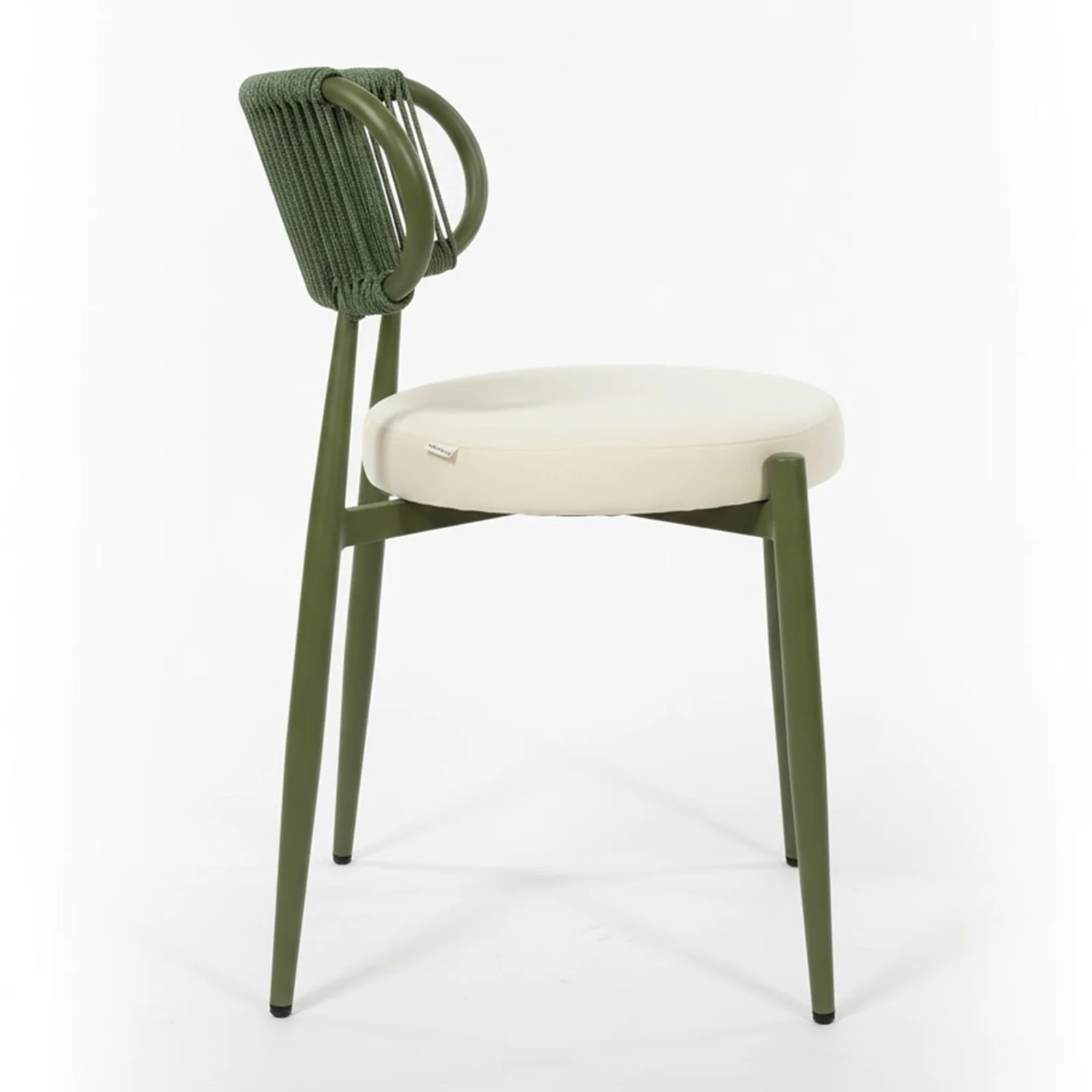 Cabria 7 Piece Sintered Stone Outdoor Dining Set in Green - Image 8