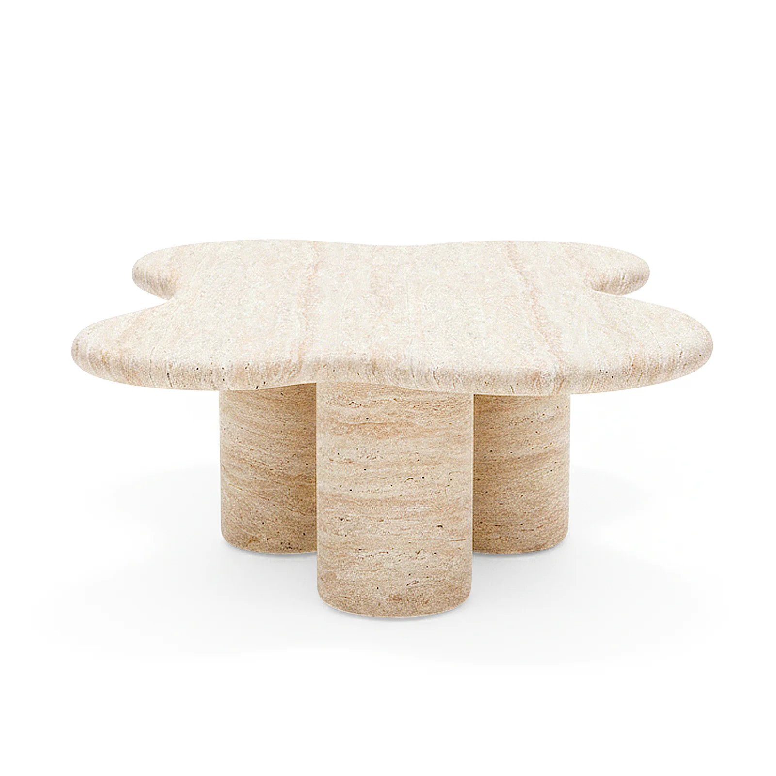 Calvon Cloud Coffee Table in Travertine - Image 7