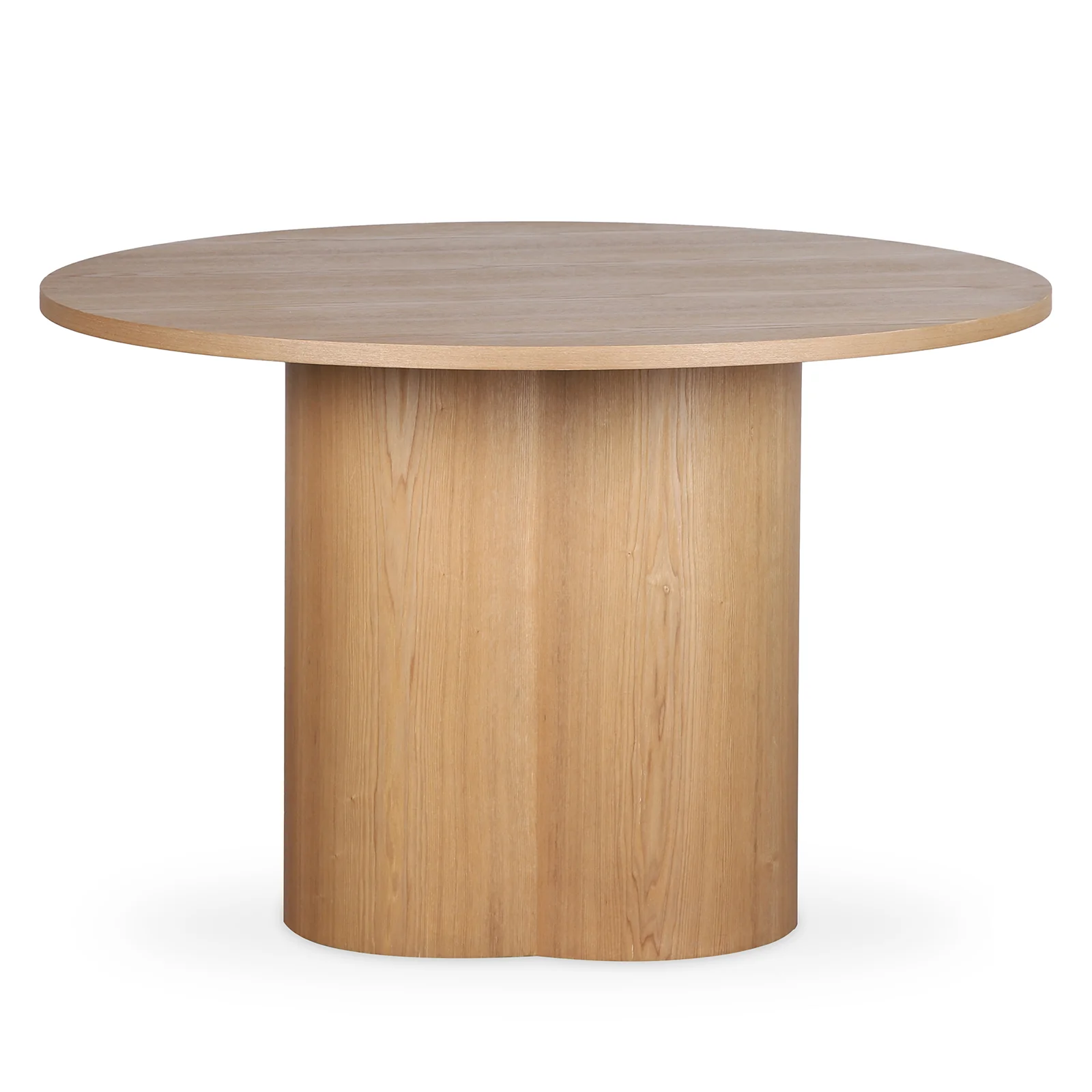 Cece 120cm Round Dining Table in Oak - Image 7