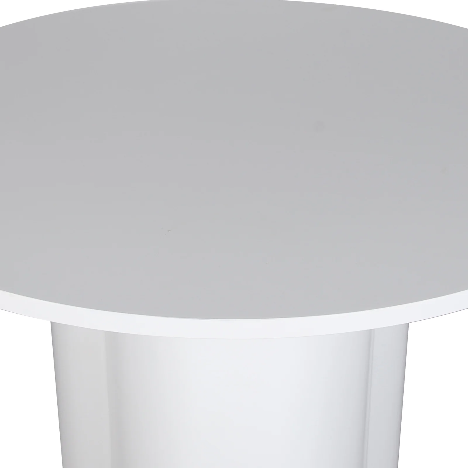 Cece 120cm Round Dining Table in White - Image 3