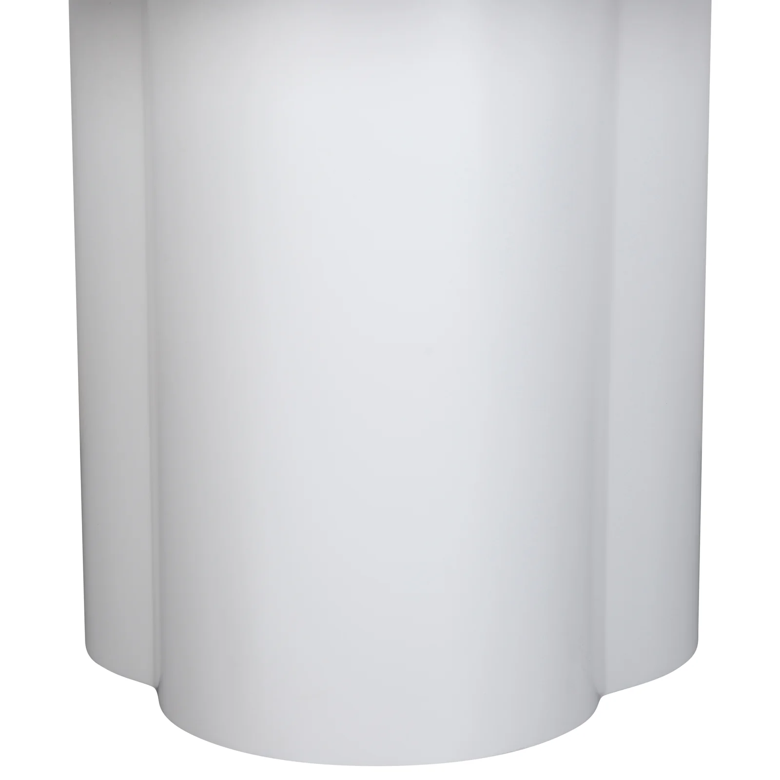 Cece 120cm Round Dining Table in White - Image 4