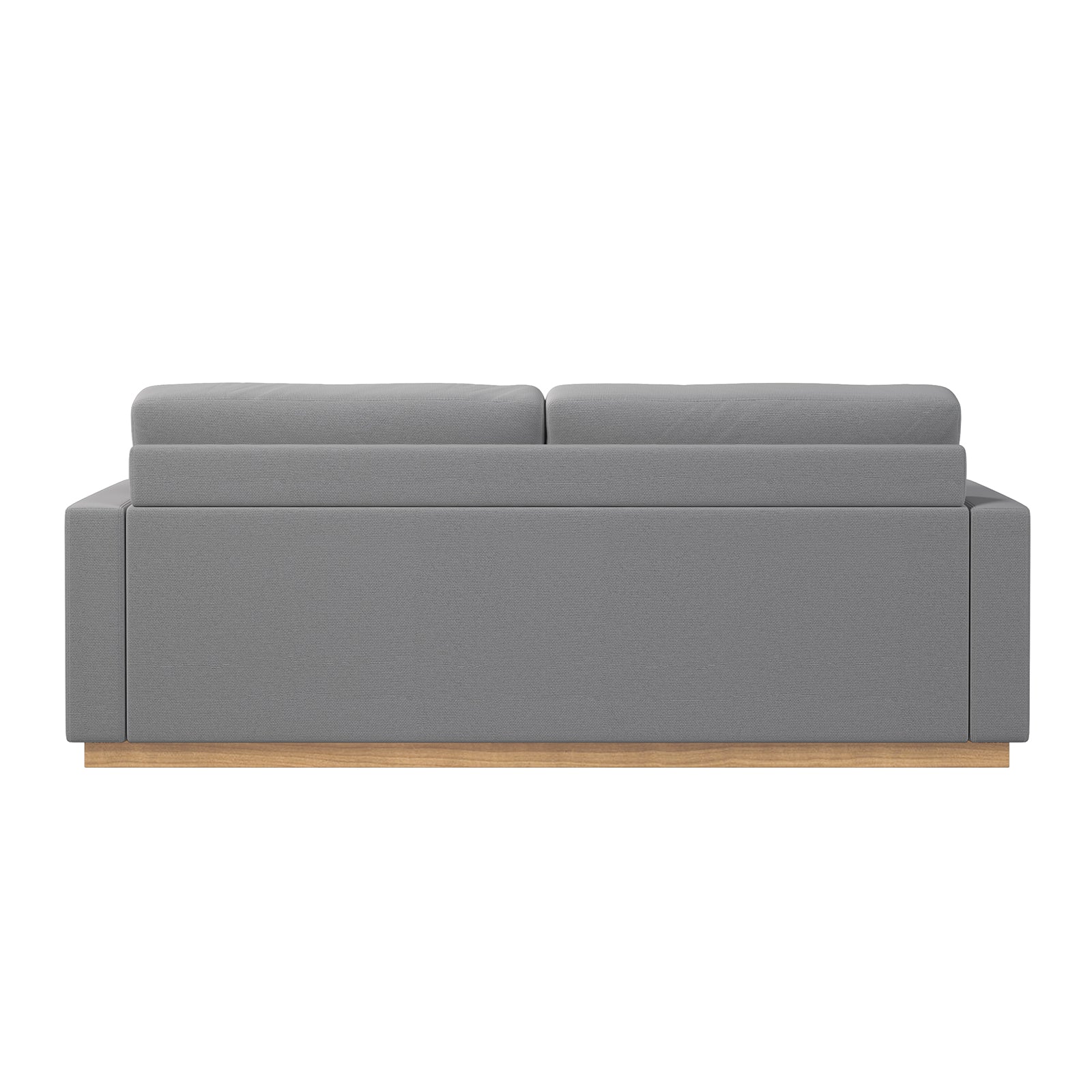 Celeste 3 Seater Hardwood Sofa in Ash Fabric - Image 11