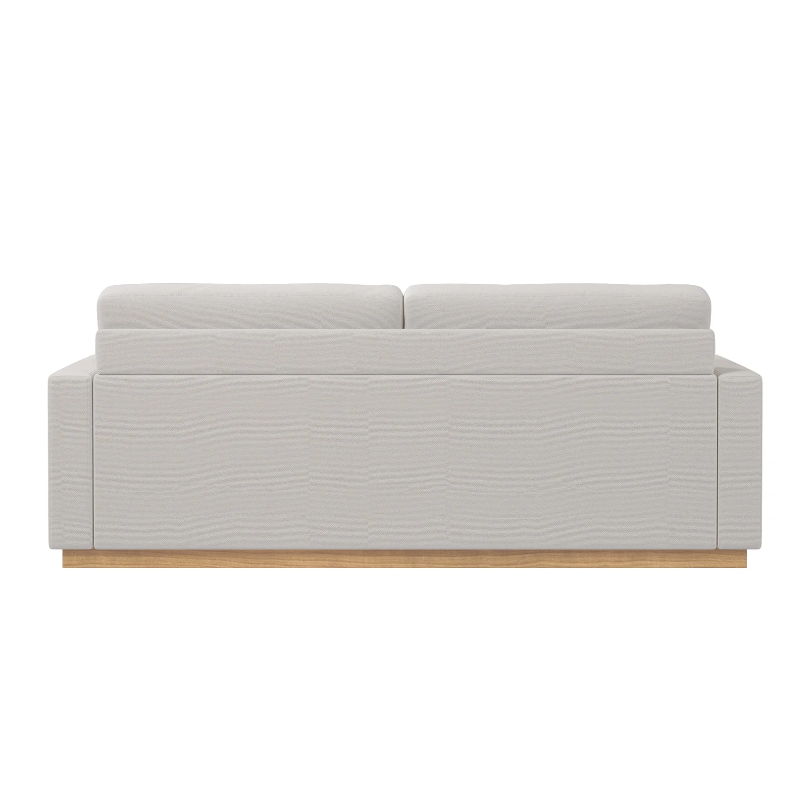 Celeste 3 Seater Hardwood Sofa in Grey Fabric - Image 9