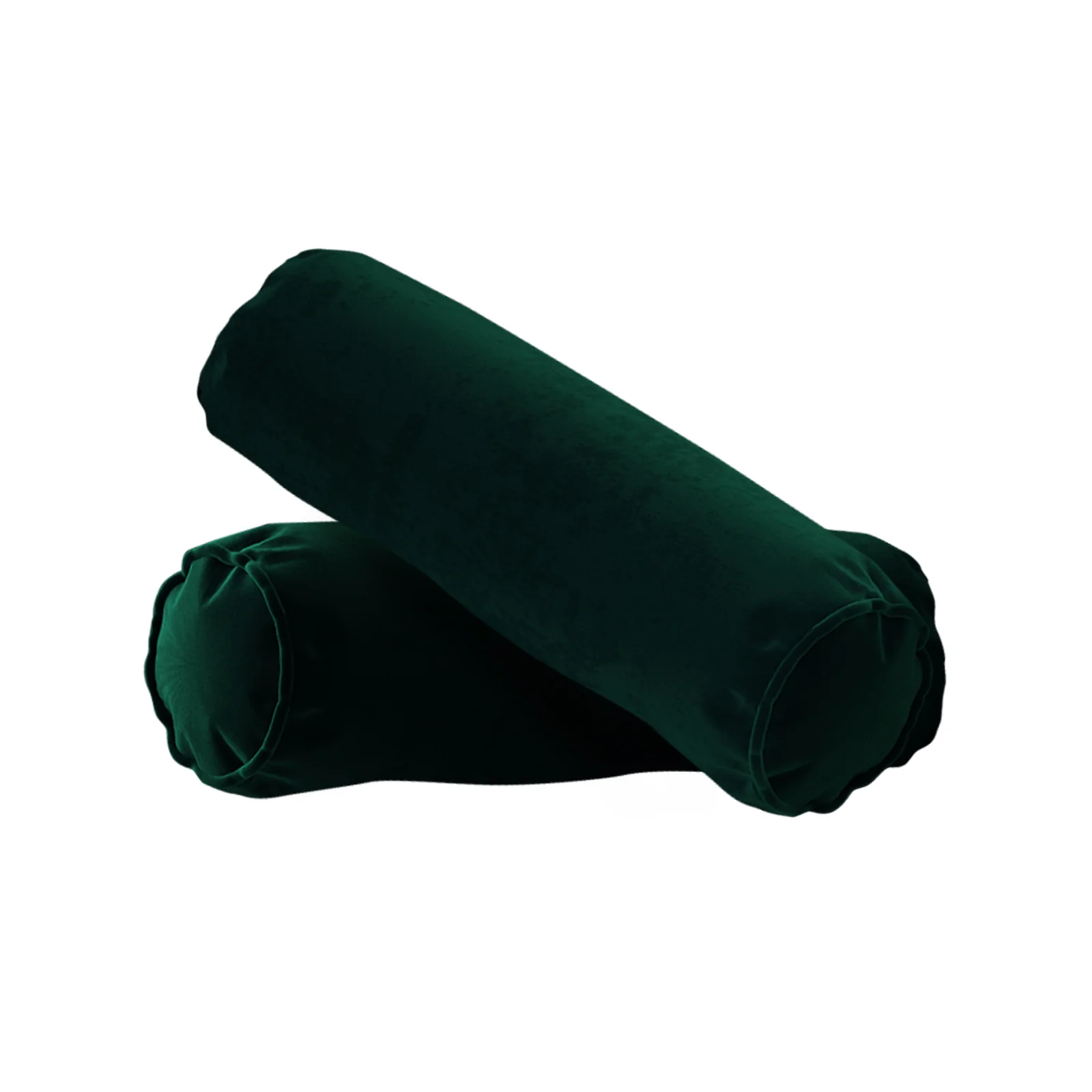 Claude 3-Seater Velvet Sofa with Chaise in Forest Green - Image 8