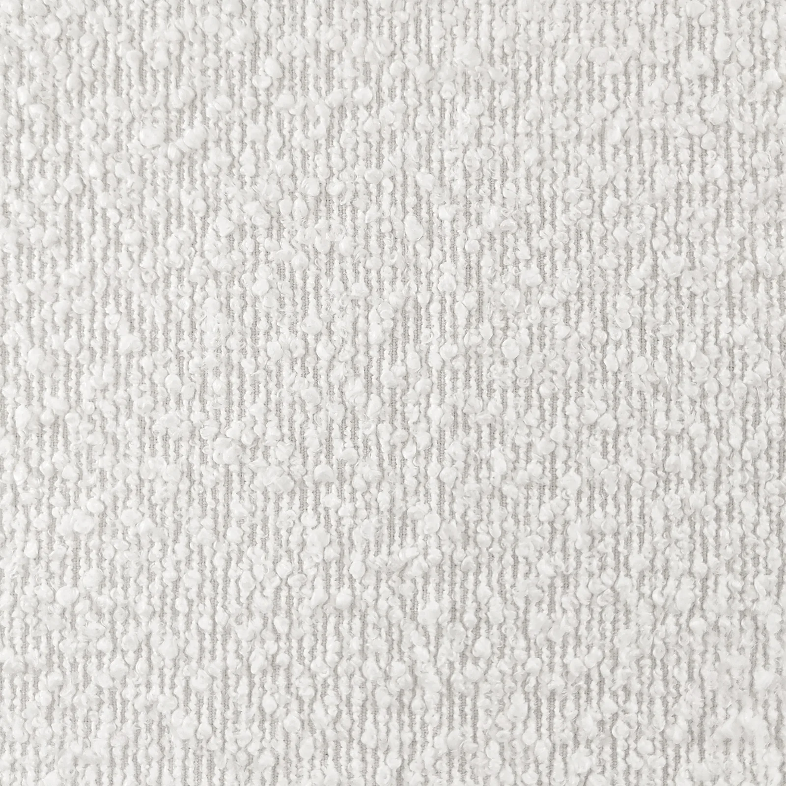 Clioz Curved Boucle Accent Chair in Eggshell White - Image 12