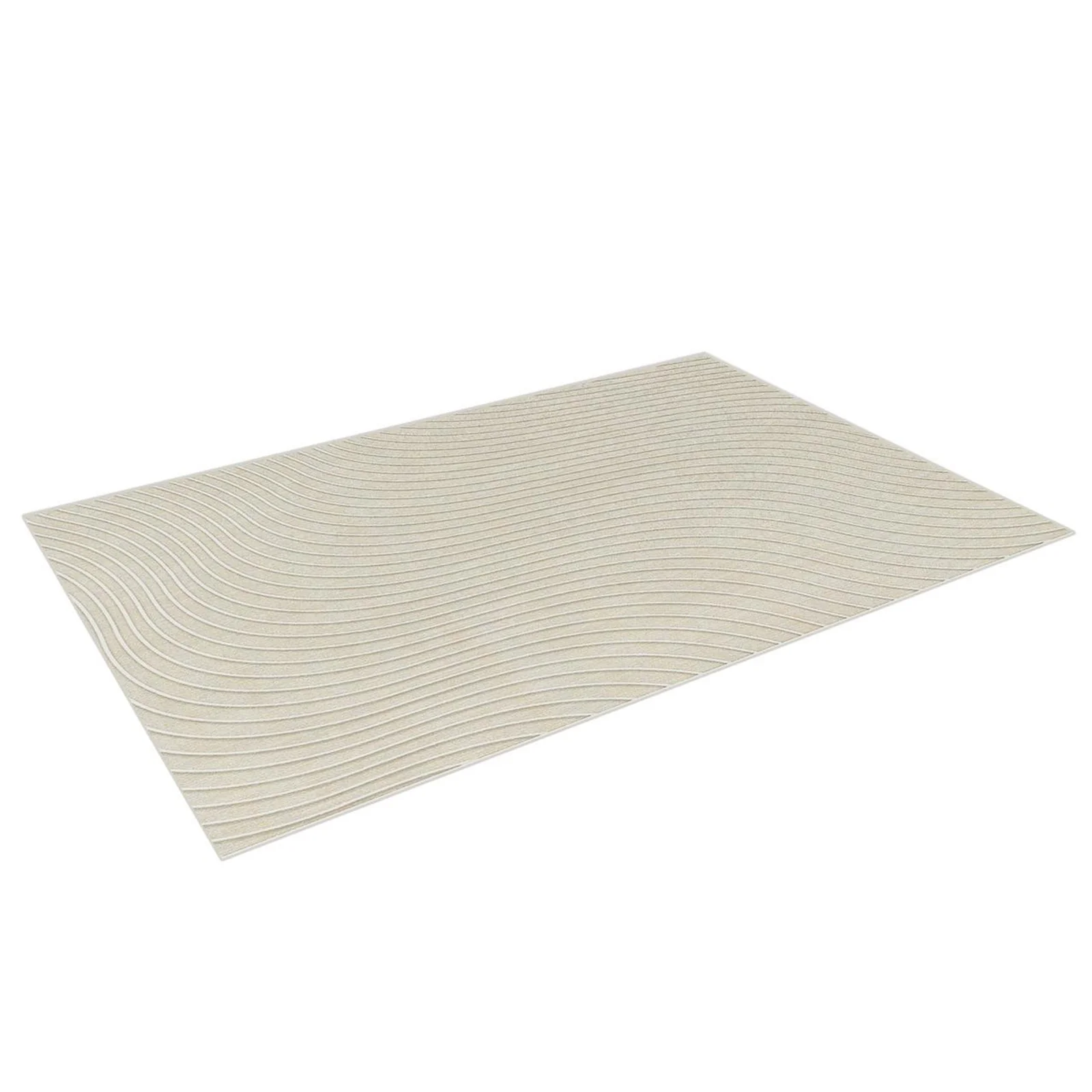 Colton 2 Seater Fabric Sofa with Rug - Cream White A - Image 9