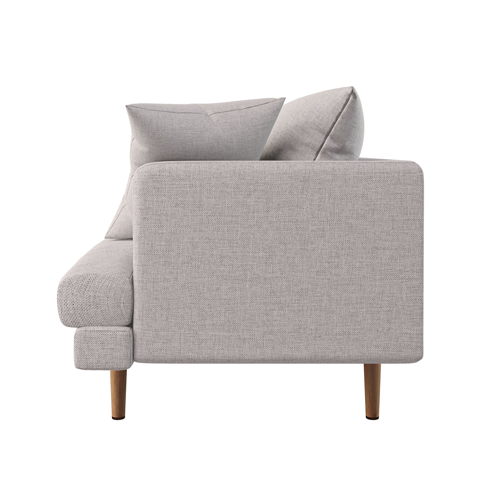 Colton 5-Seater Fabric Sofa in Stone - Image 10