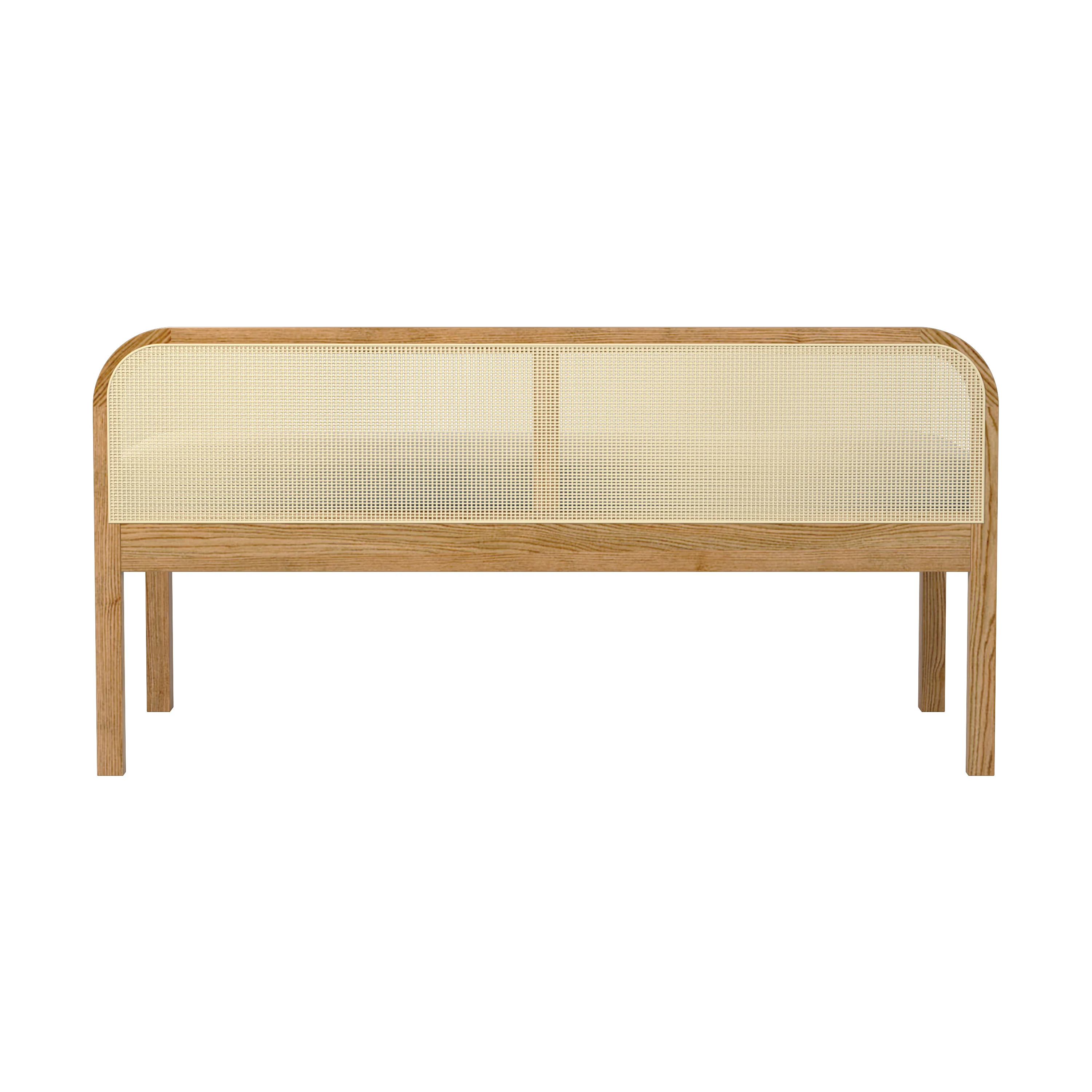 Dana 120cm Solid Oak Hardwood Bench in Natural - Image 10