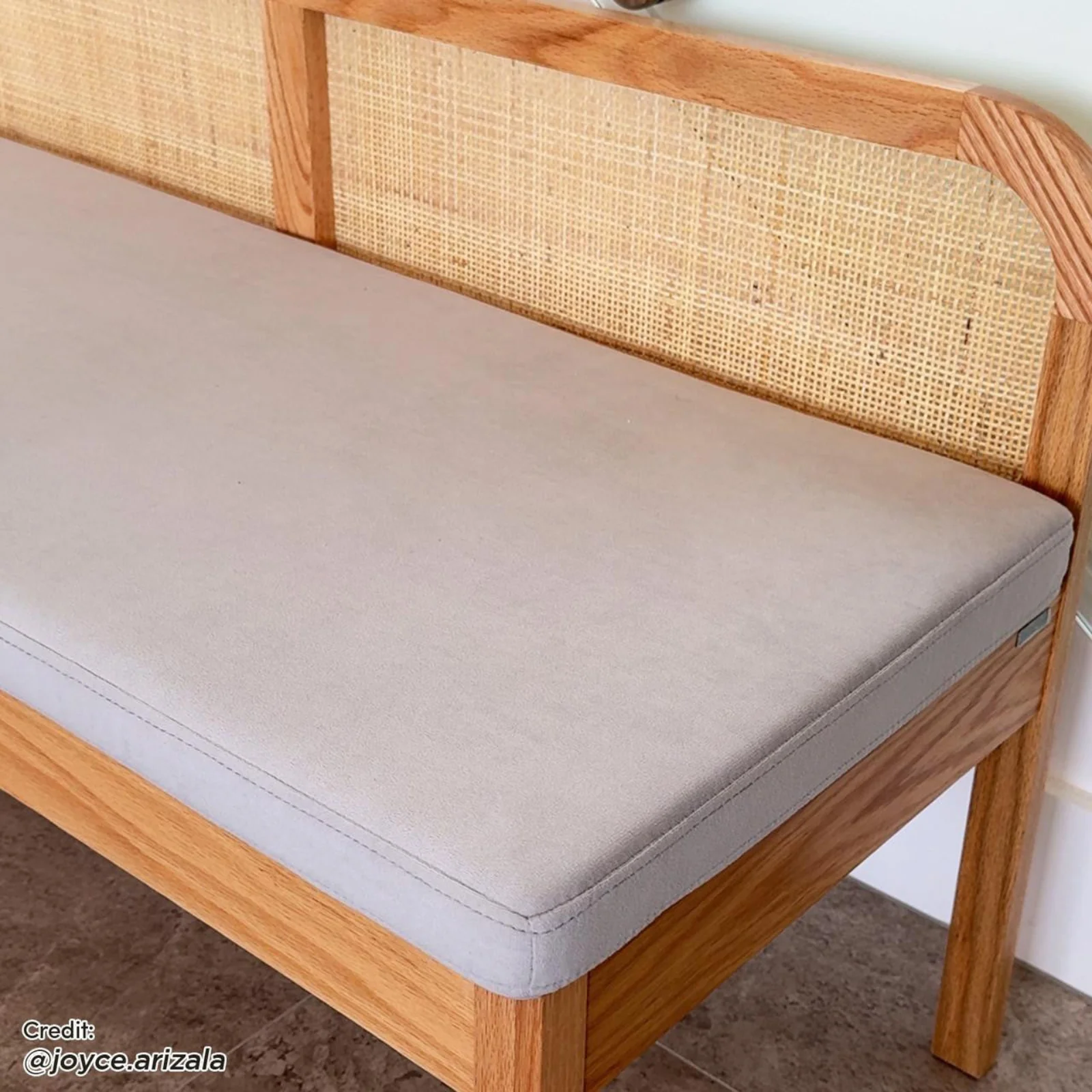 Dana 120cm Solid Oak Hardwood Bench in Natural - Image 7
