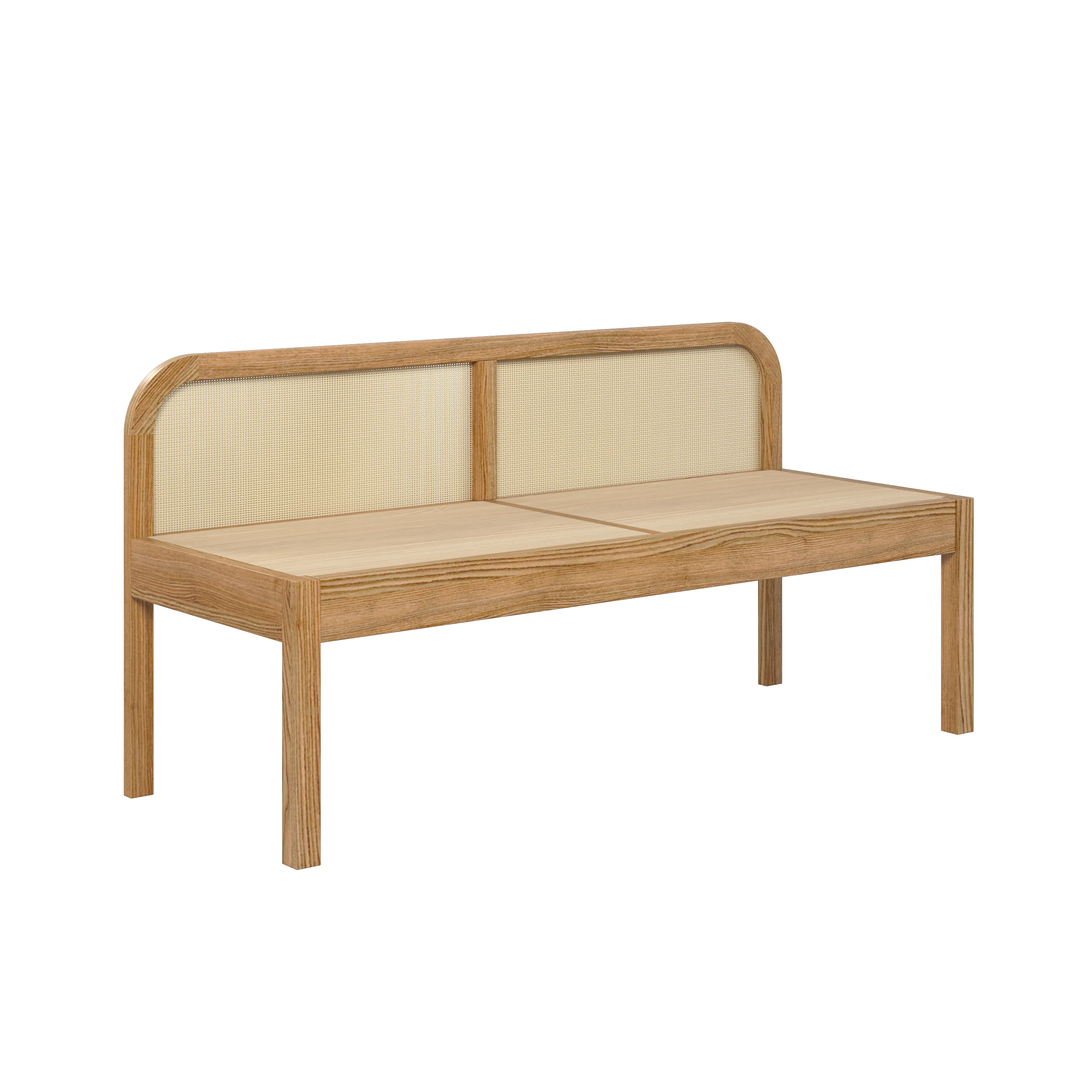 Dana 120cm Solid Oak Hardwood Bench in Natural - Image 9