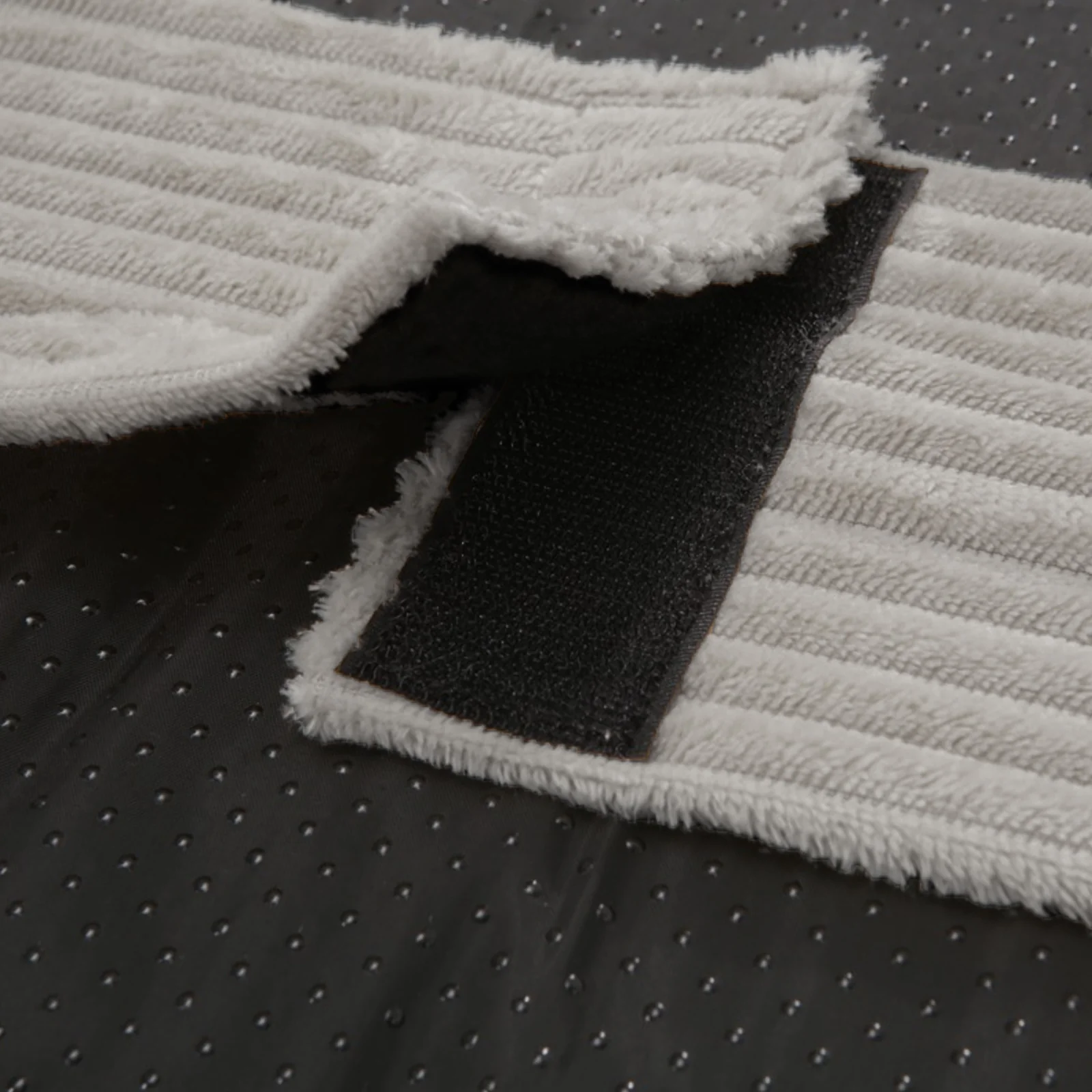 Dax Extra Large Corduroy Dog Bed in Grey - Image 8