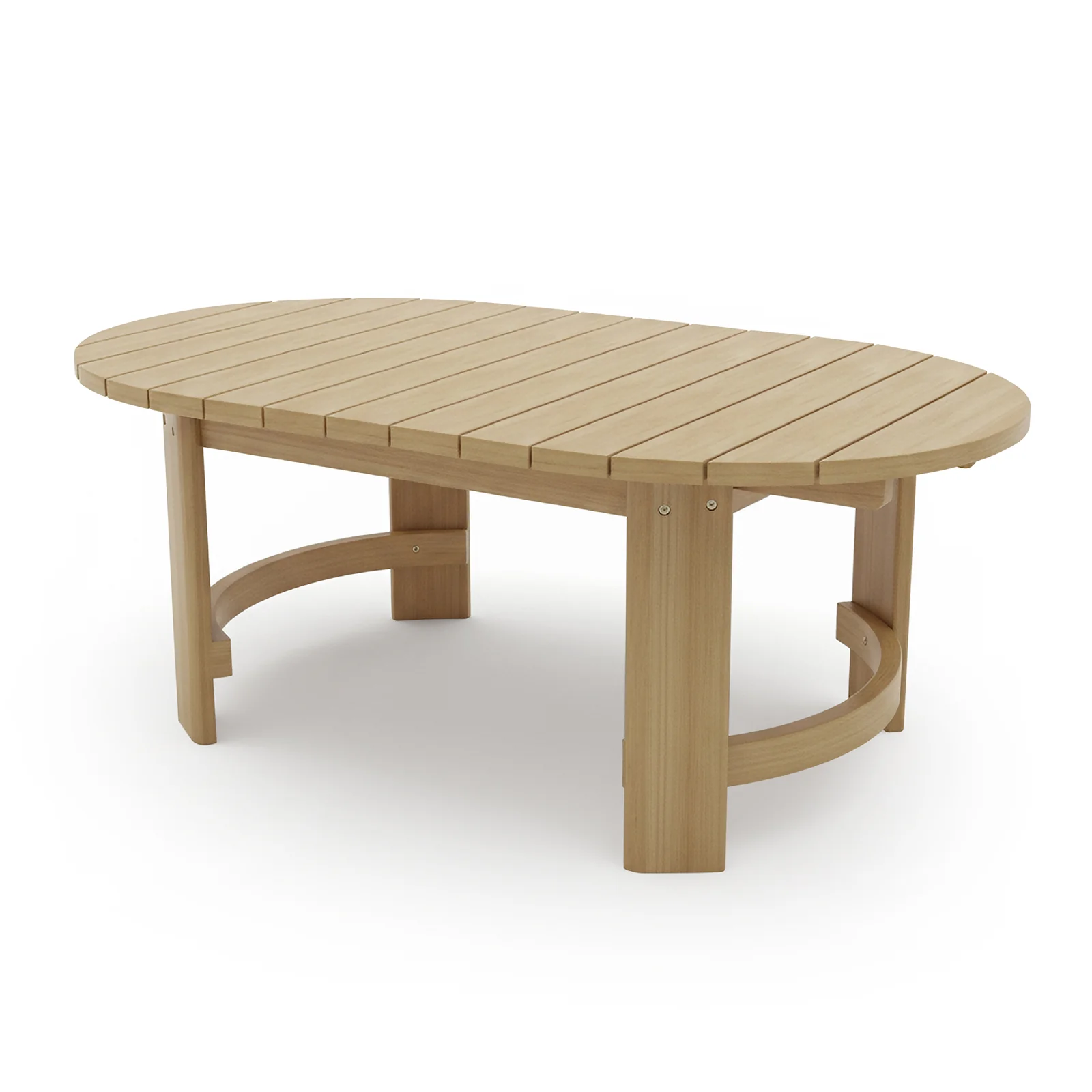 Delva 4 Seater Hardwood Acacia Outdoor Sofa Set in Cream - Image 13