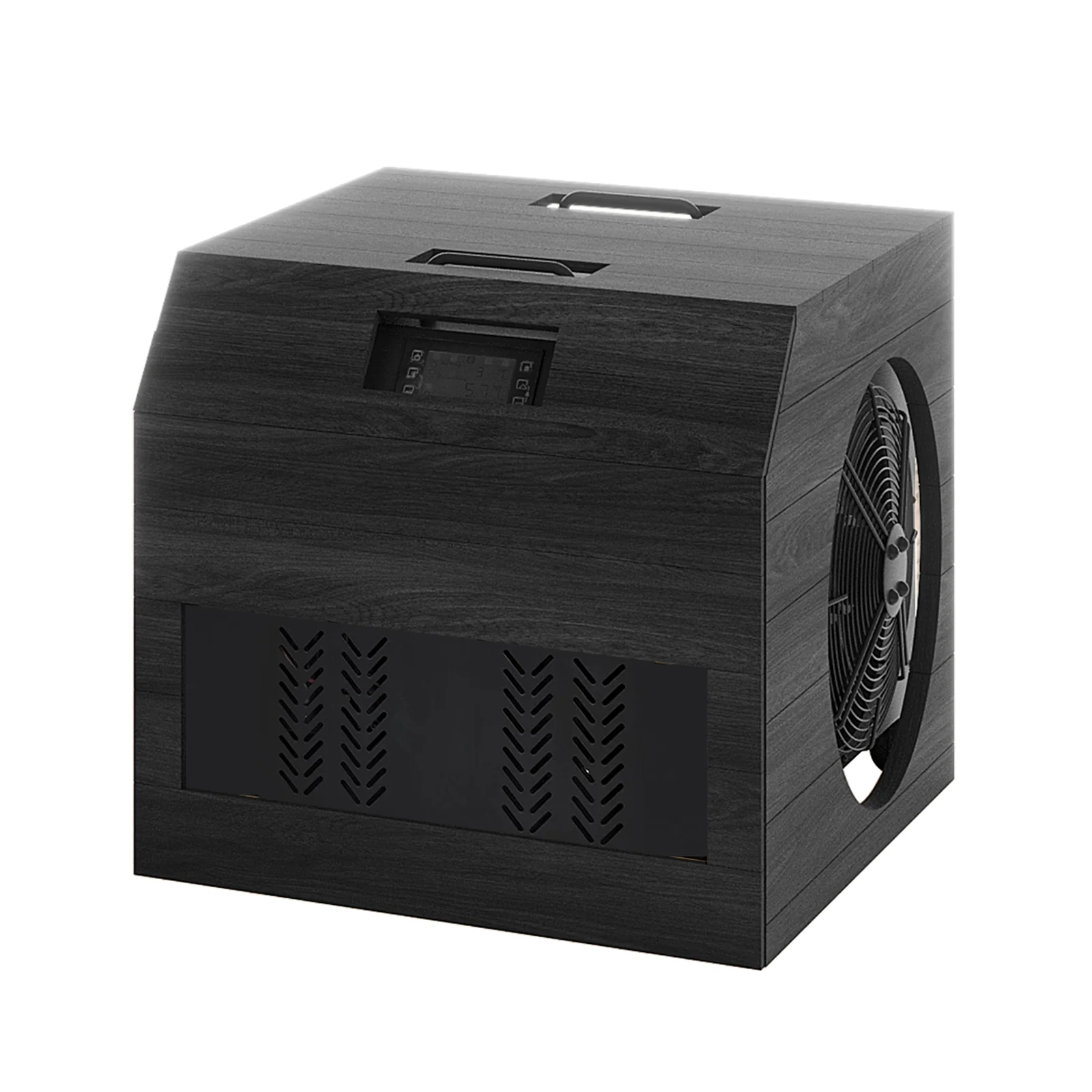 Denman 2 Person Outdoor Ice Bath with 1.5HP Chiller in Black - Image 10