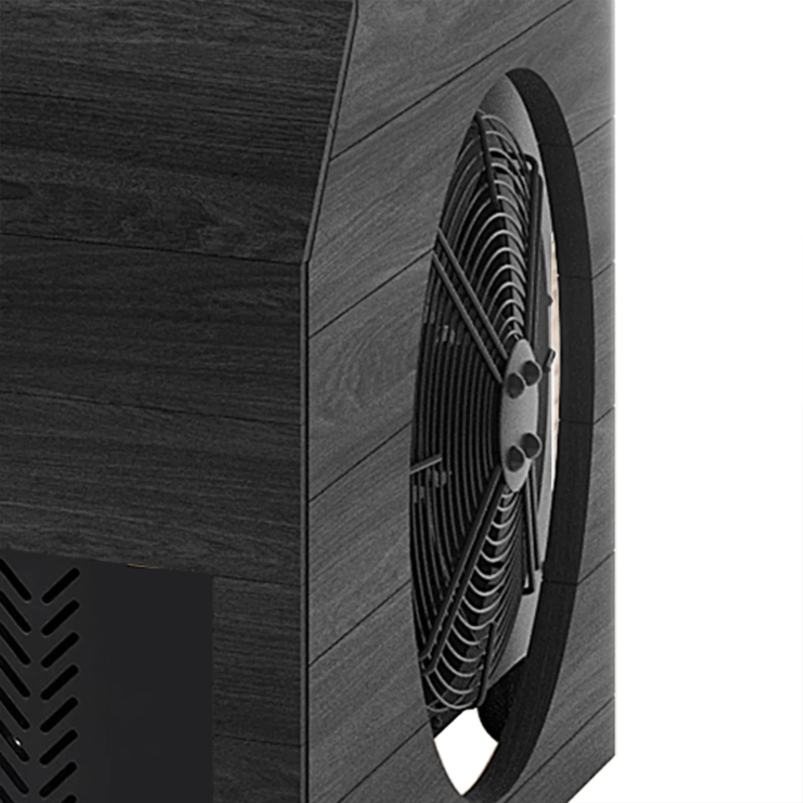 Denman 2 Person Outdoor Ice Bath with 1.5HP Chiller in Black - Image 13