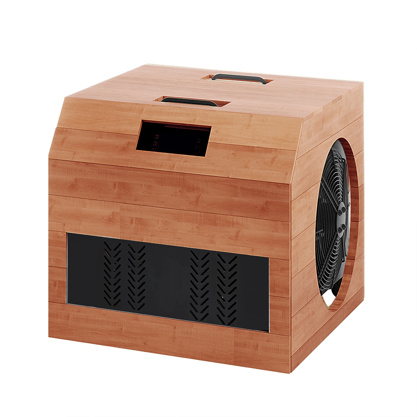 Denman 2 Person Outdoor Ice Bath with 1.5HP Chiller in Natural - Image 13