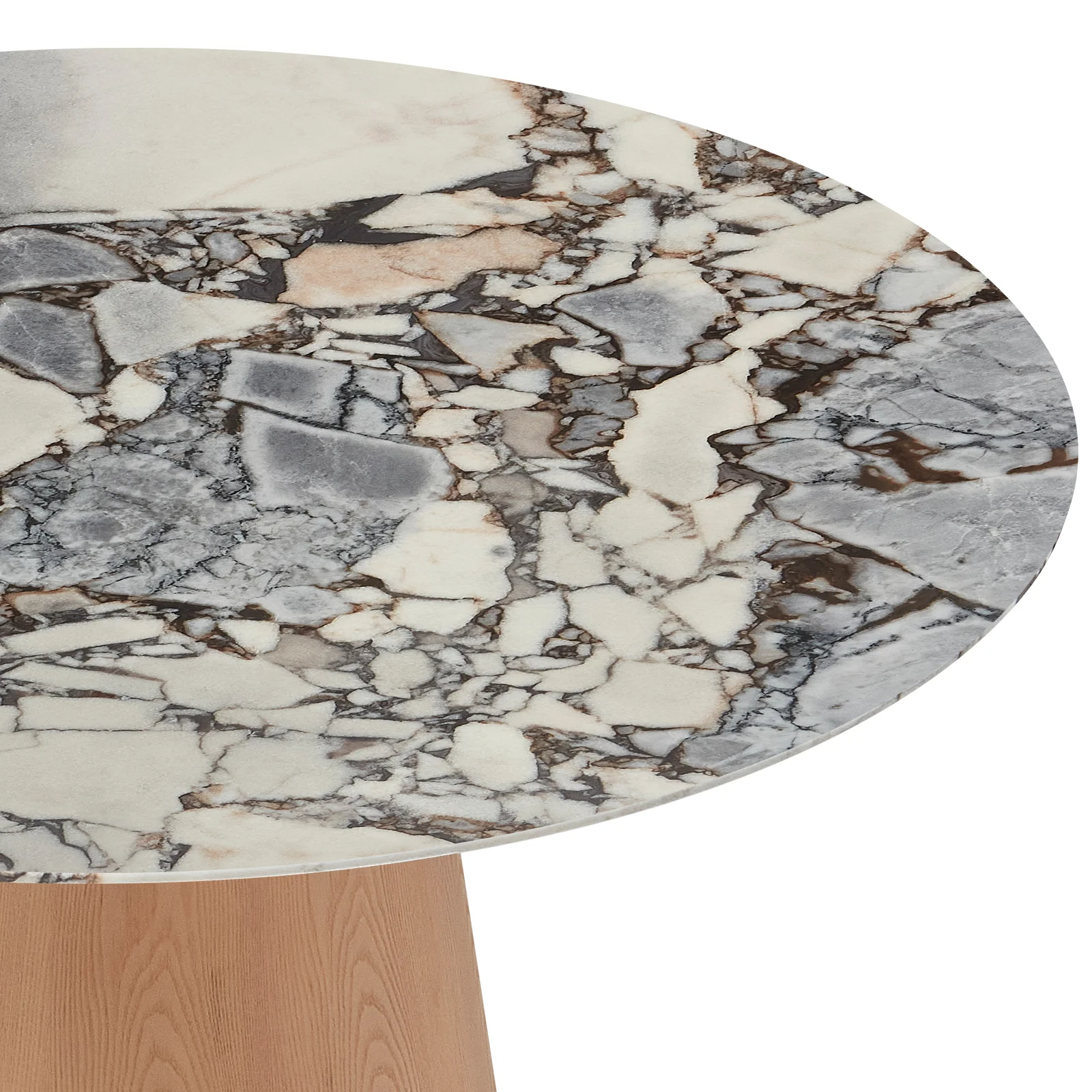 Dina 120cm Round Dining Table in Real Blue Galaxy Marble - Image 6