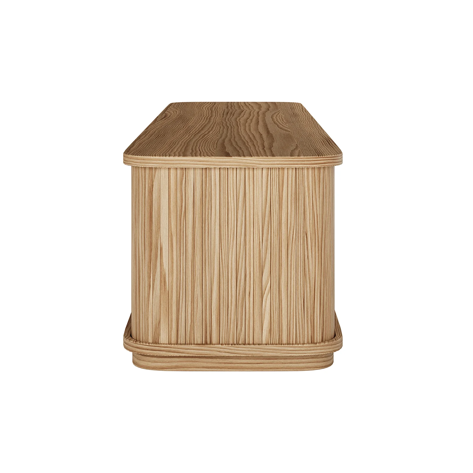 Eddie 200cm Amercian Oak TV Unit with Storage - Image 10