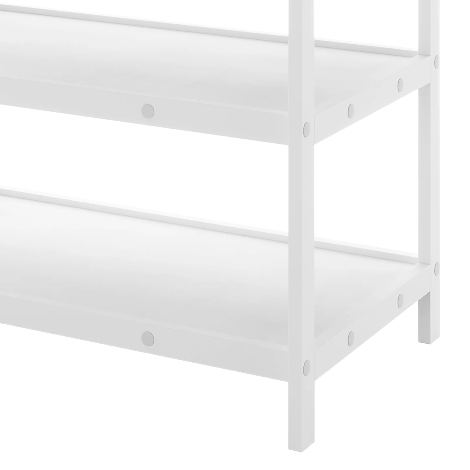 Elisabeth Solid Pine Baby Change Table with Storage in White - Image 8