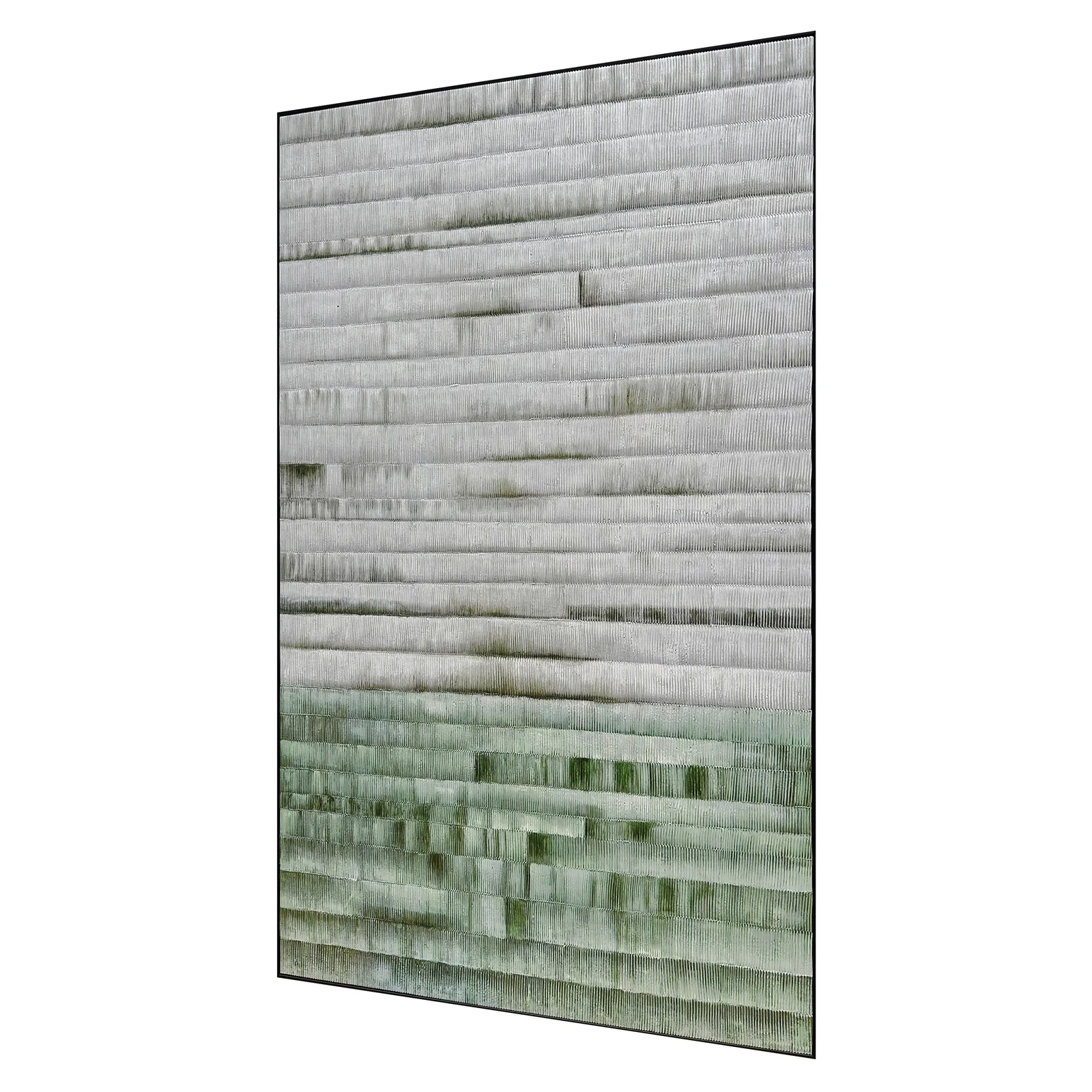 Emery 120x180cm Framed Textured Canvas 3D Wall Art - Image 7
