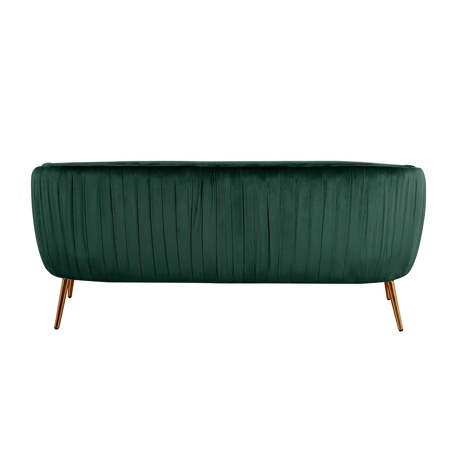 Evelyn 4 Seater Velvet Sofa Set in Dark Green - Image 13