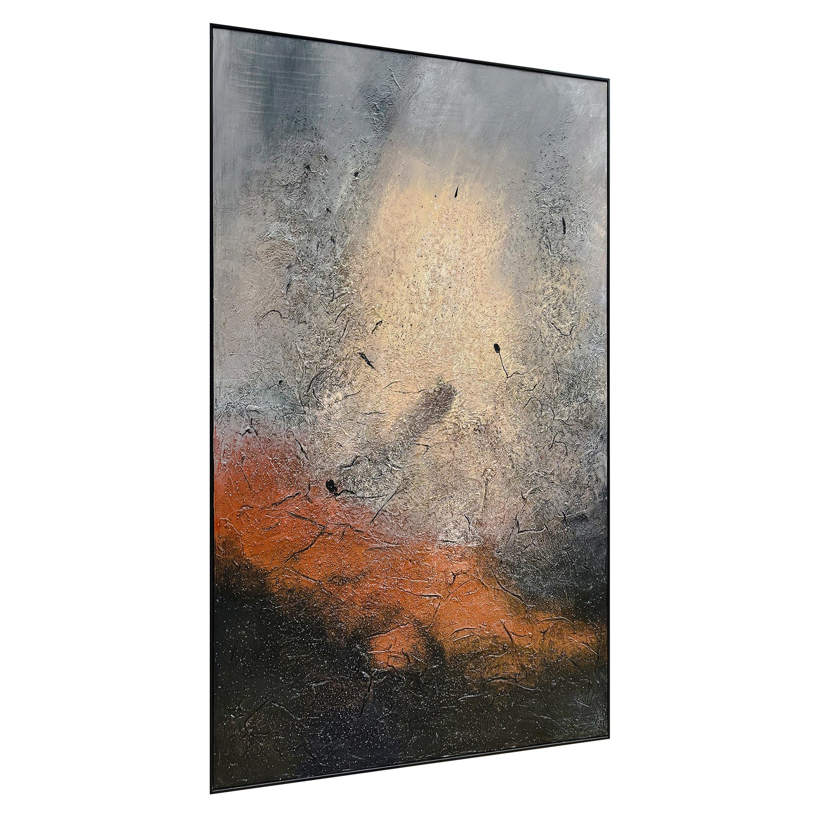 Faye 120x180cm Framed Textured Canvas 3D Wall Art - Image 8