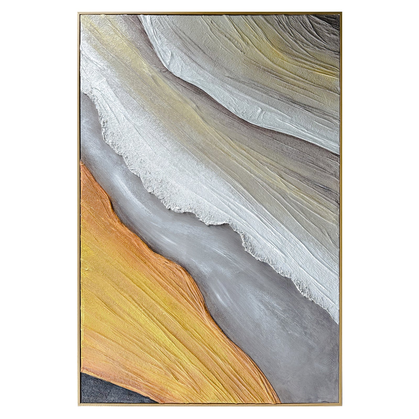 Flora 120x180cm Framed Textured Canvas 3D Wall Art