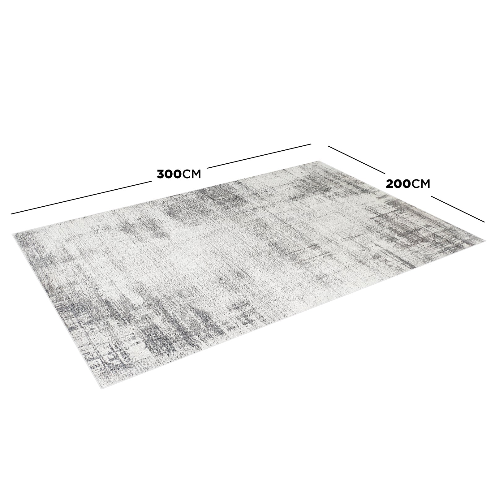 Franco 200x300cm Large Tufted Contemporary Indoor Rug - Image 3