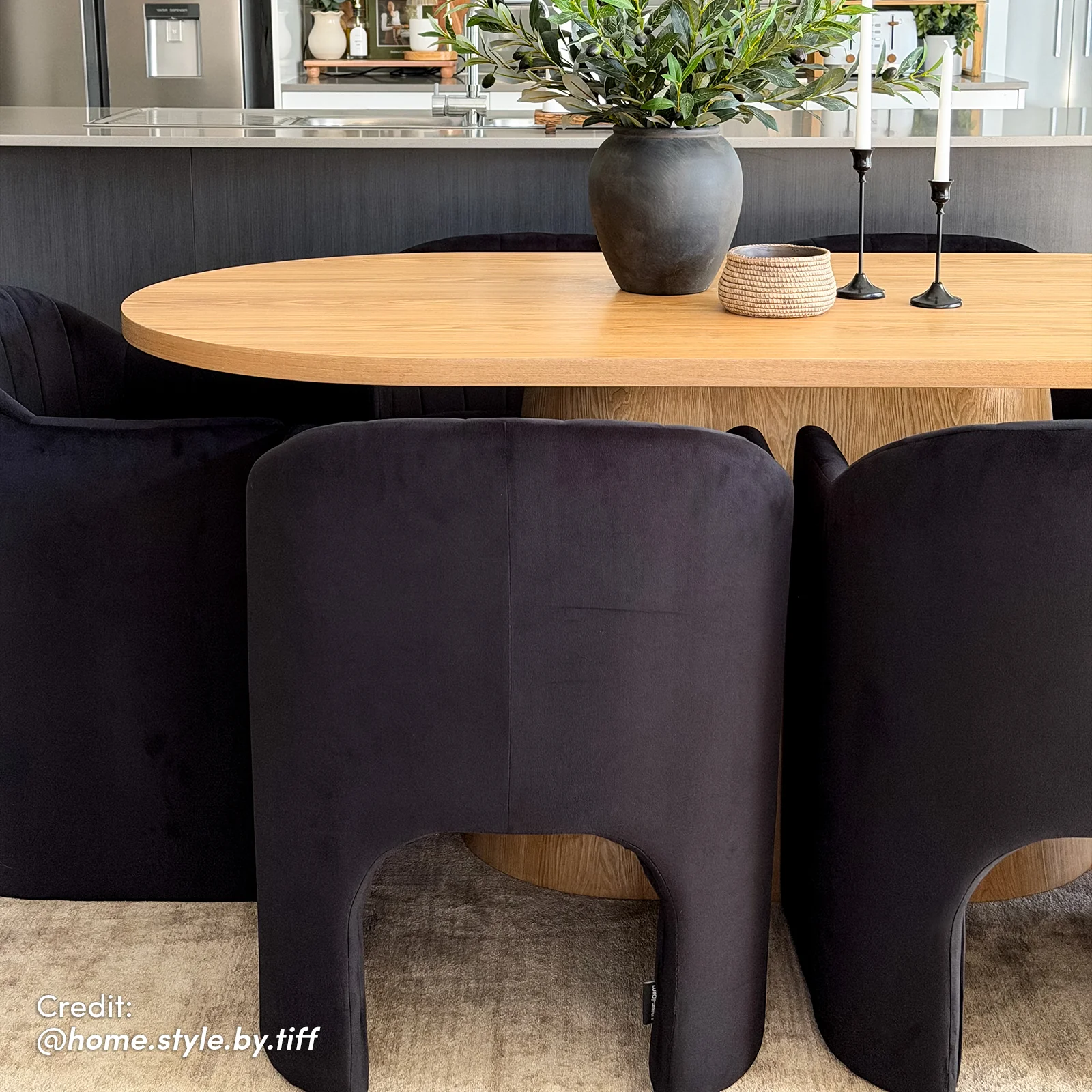 Gigi 180cm Oval Wooden Dining Table in Oak - Image 9