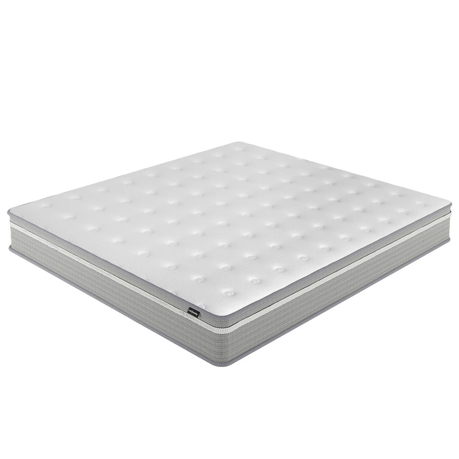 Ginnie & Oriona Super King Bed & Mattress Set in Cream White - Image 10