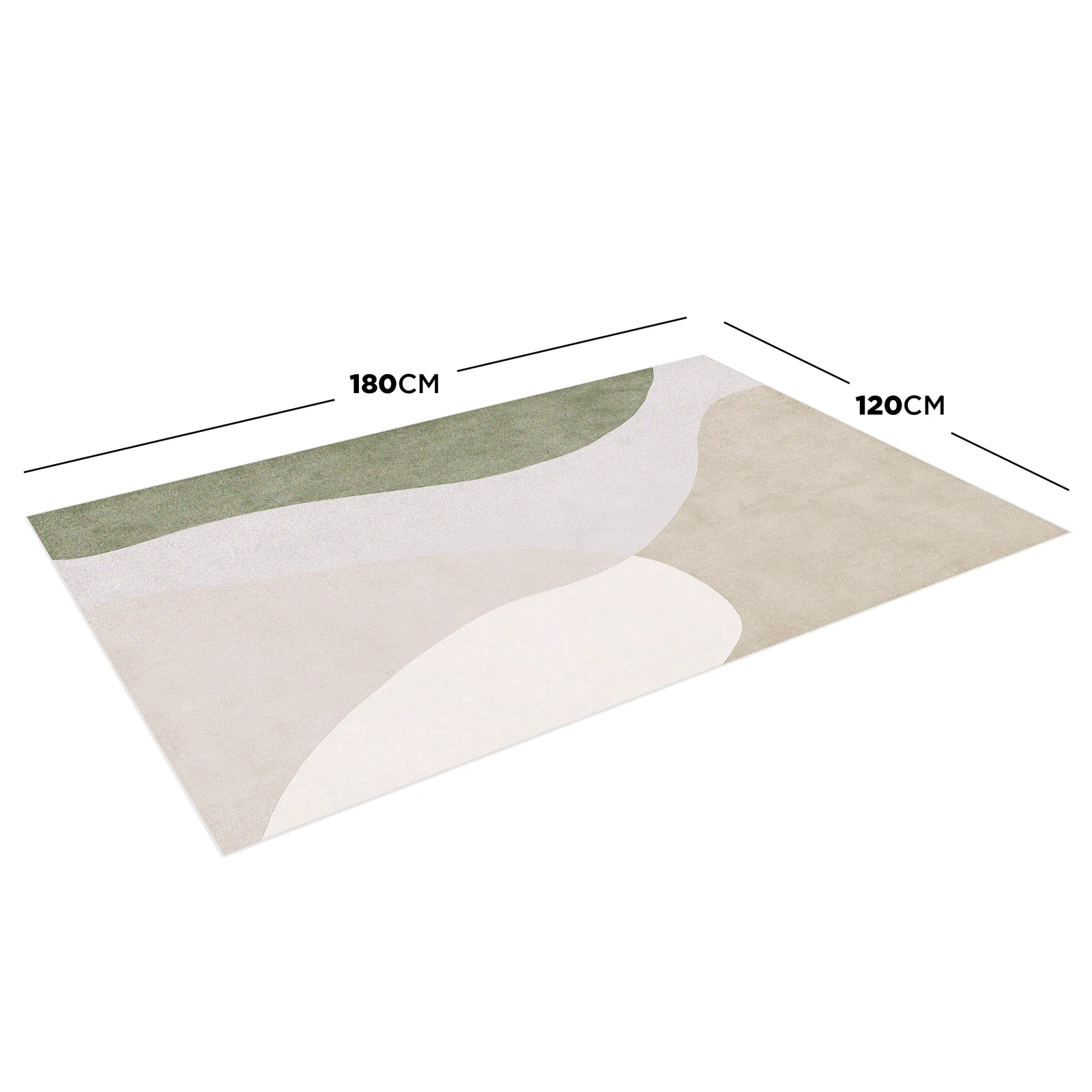 Gonas 120x180cm Small Abstract Indoor Floor Rug - Image 3