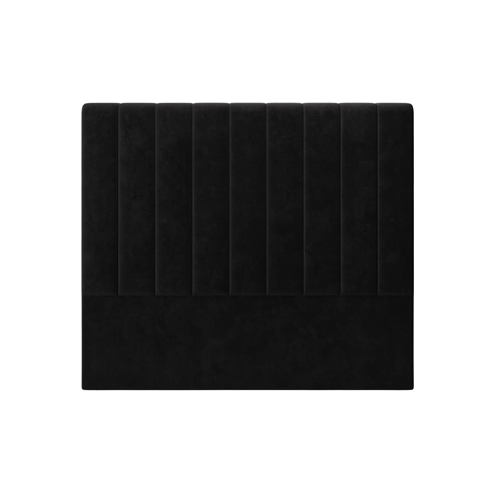 Gratiana Queen Velvet Fabric Headboard in Ink