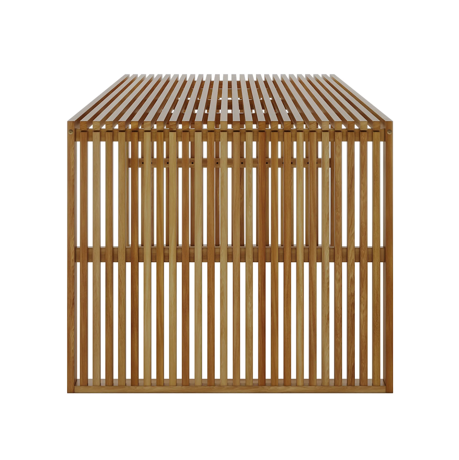 Grenfela 6 Seater Acacia Outdoor Dining Bench Set in Natural - Image 13